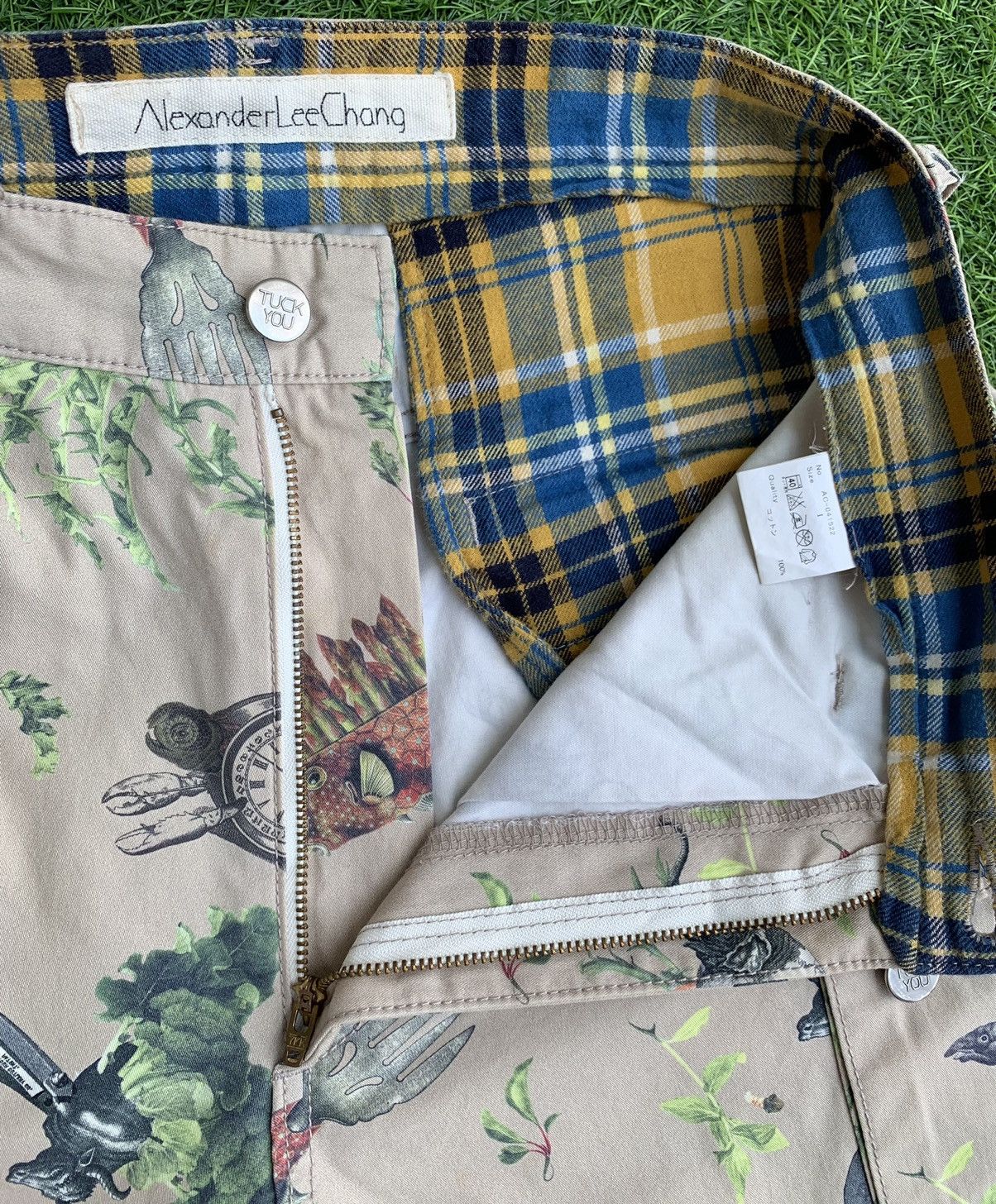Alexander Lee Chang Rare🔥Japanese Alexander Lee Chang Over Printed Pants Size US 30 / EU 46 - 15 Thumbnail