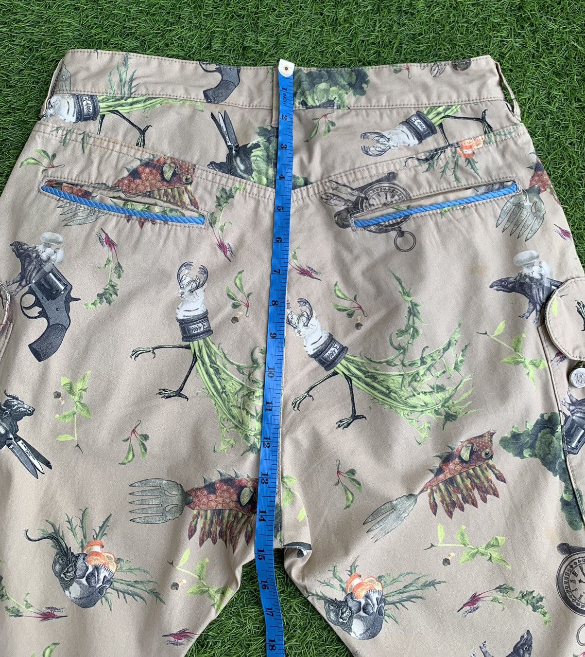 Alexander Lee Chang Rare🔥Japanese Alexander Lee Chang Over Printed Pants Size US 30 / EU 46 - 20 Thumbnail