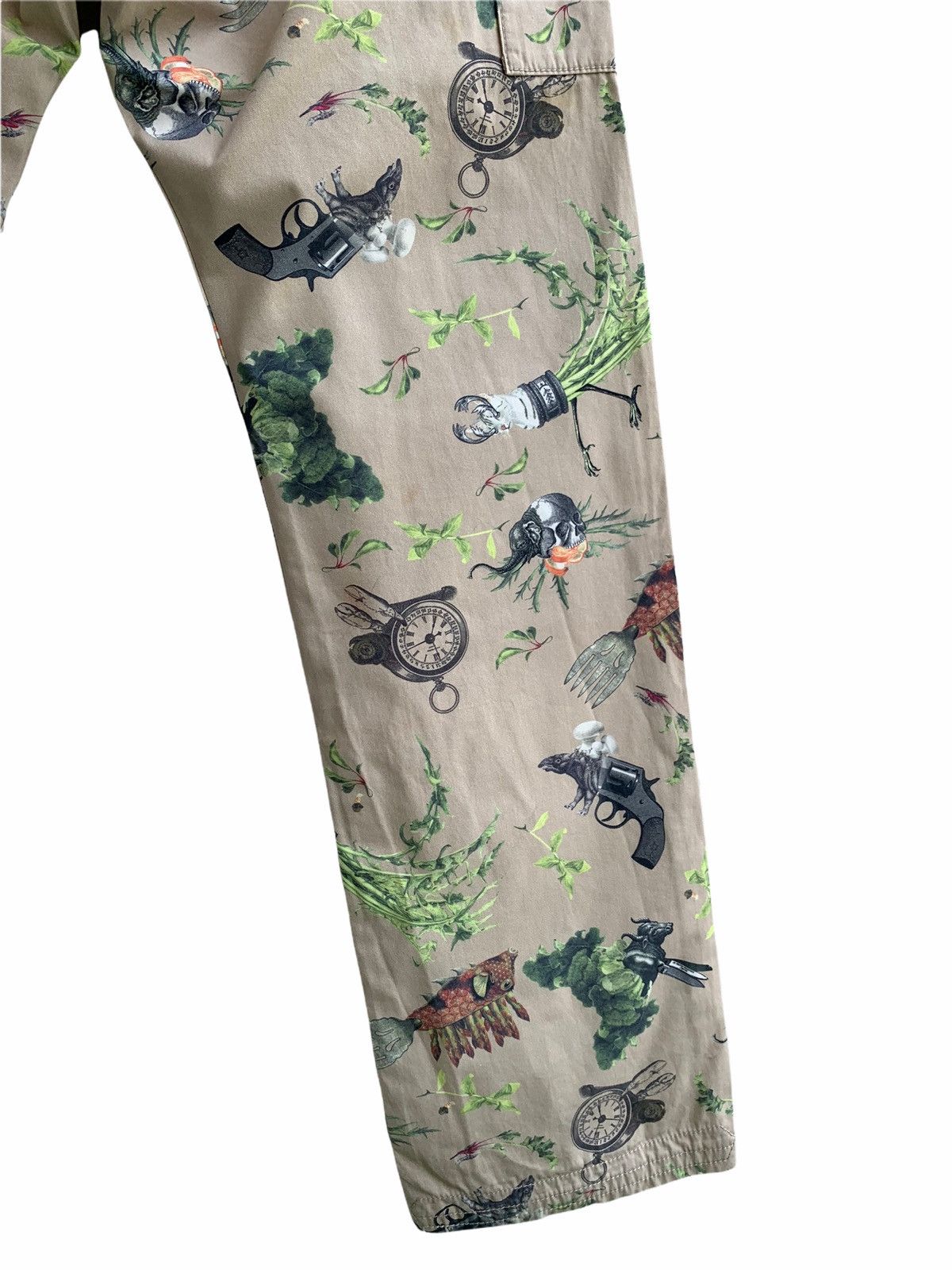 Alexander Lee Chang Rare🔥Japanese Alexander Lee Chang Over Printed Pants Size US 30 / EU 46 - 10 Thumbnail