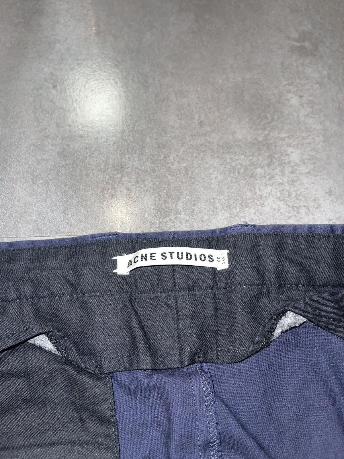 Acne Studios AW13 Acne Studios Max Satin Navy Casual Pants Size US 32 / EU 48 - 15 Thumbnail