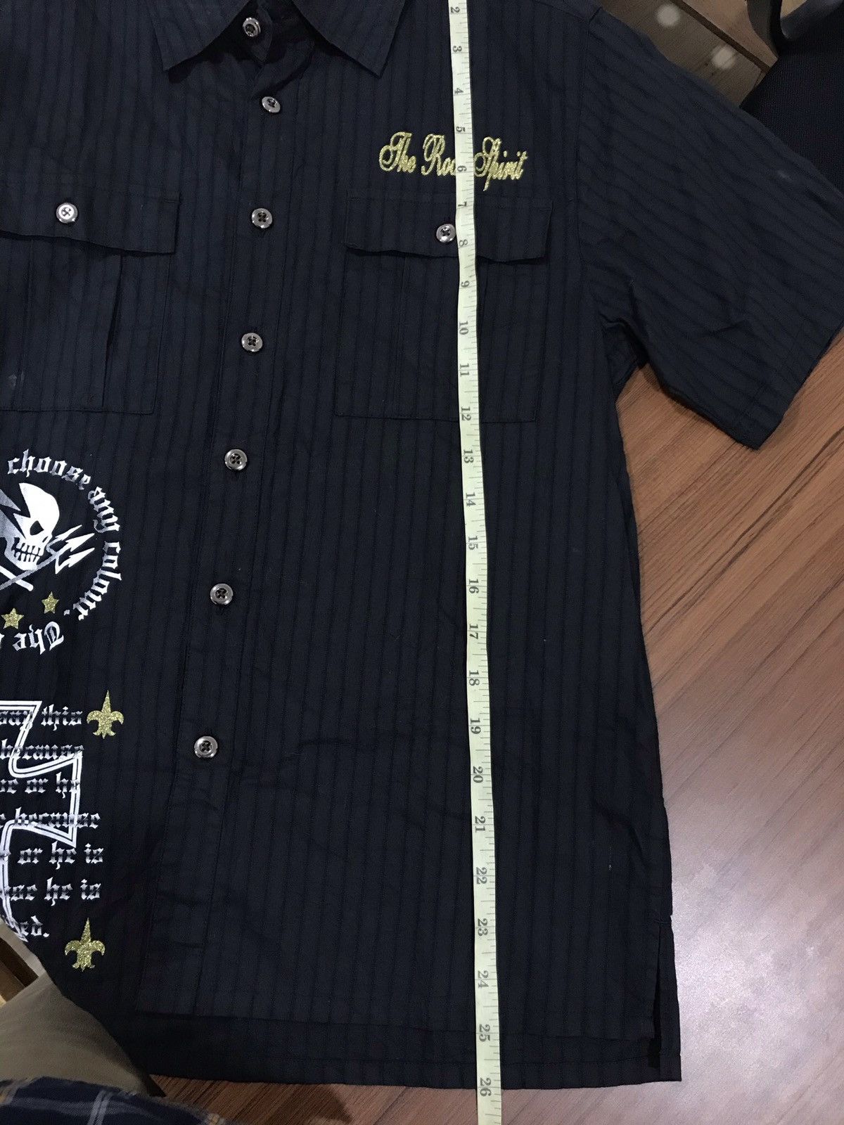Yasuyuki Ishii Vintage Peda & Mada Japanese Brand button ups punk shirts Size US L / EU 52-54 / 3 - 8 Thumbnail