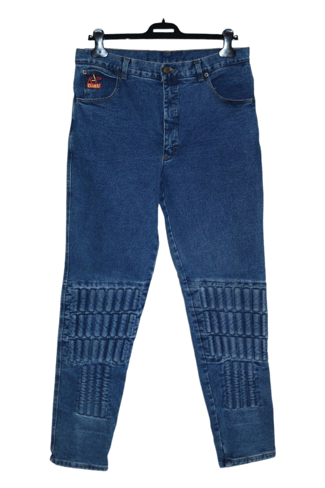 Japanese Brand Akira Giali Kevlar Padded MOTO Denim. Kanye West Style Size US 34 / EU 50 - 1 Thumbnail