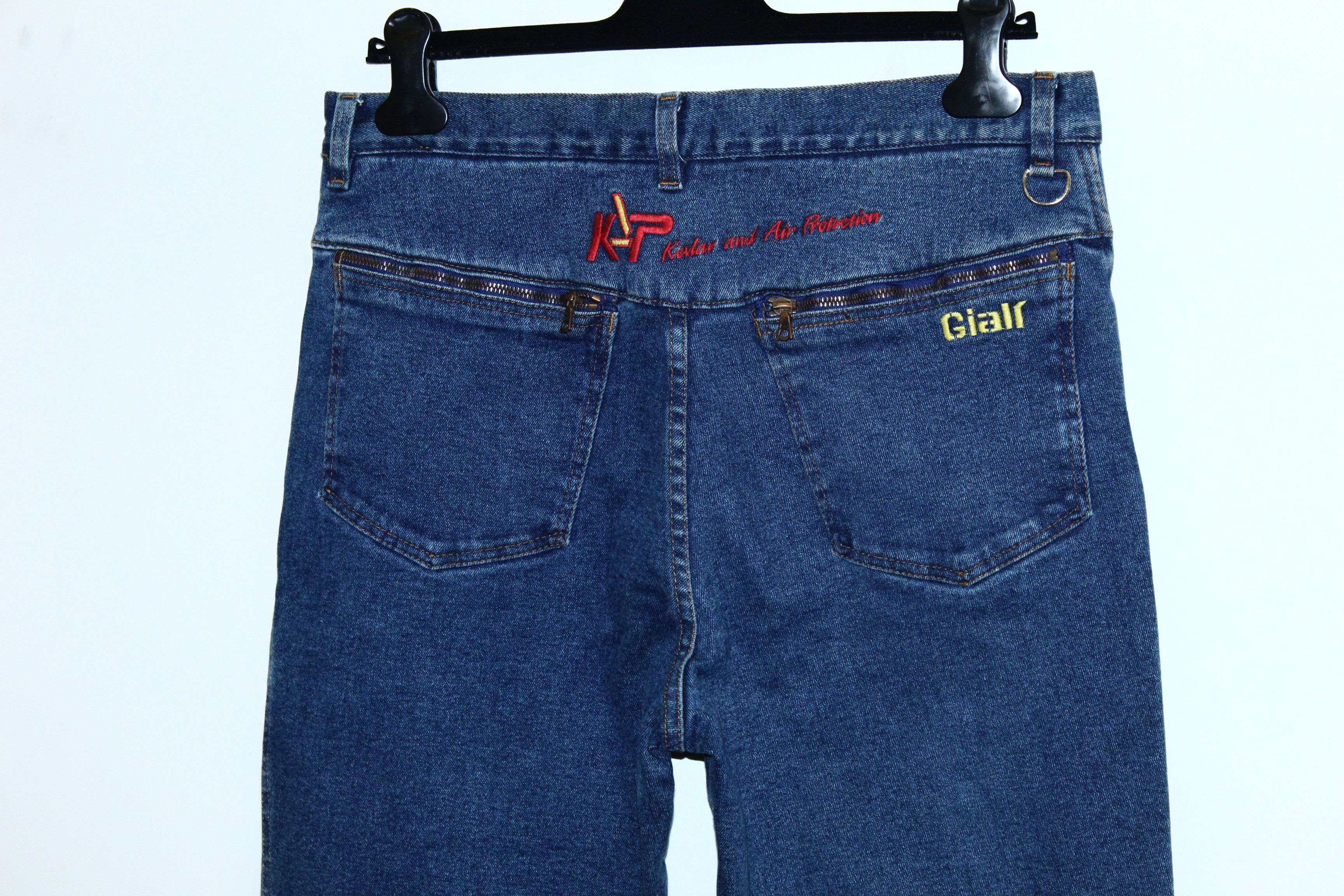 Japanese Brand Akira Giali Kevlar Padded MOTO Denim. Kanye West Style Size US 34 / EU 50 - 5 Thumbnail