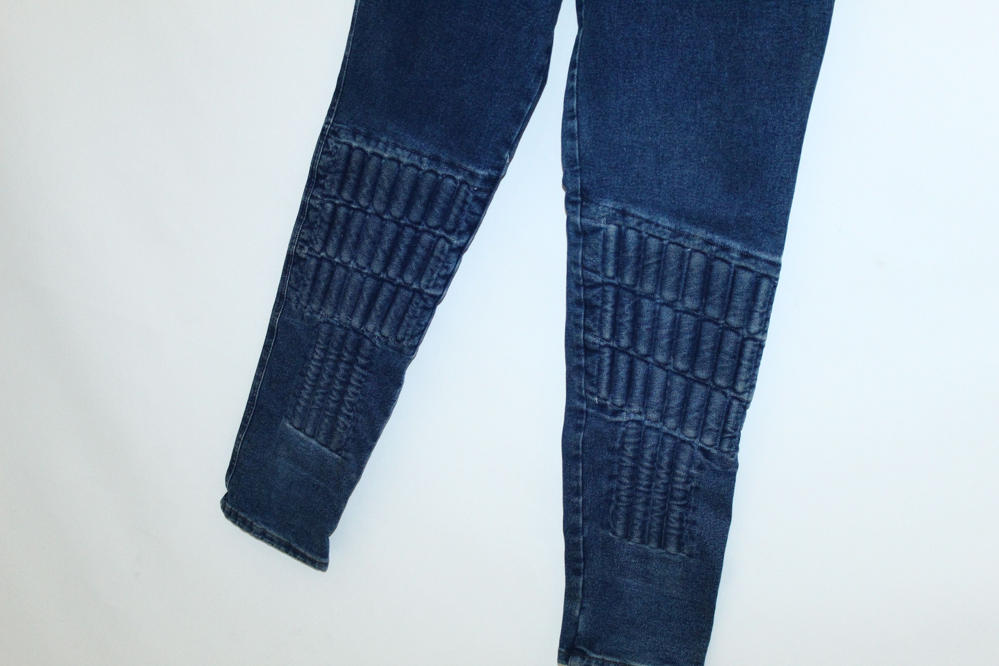 Japanese Brand Akira Giali Kevlar Padded MOTO Denim. Kanye West Style Size US 34 / EU 50 - 3 Thumbnail