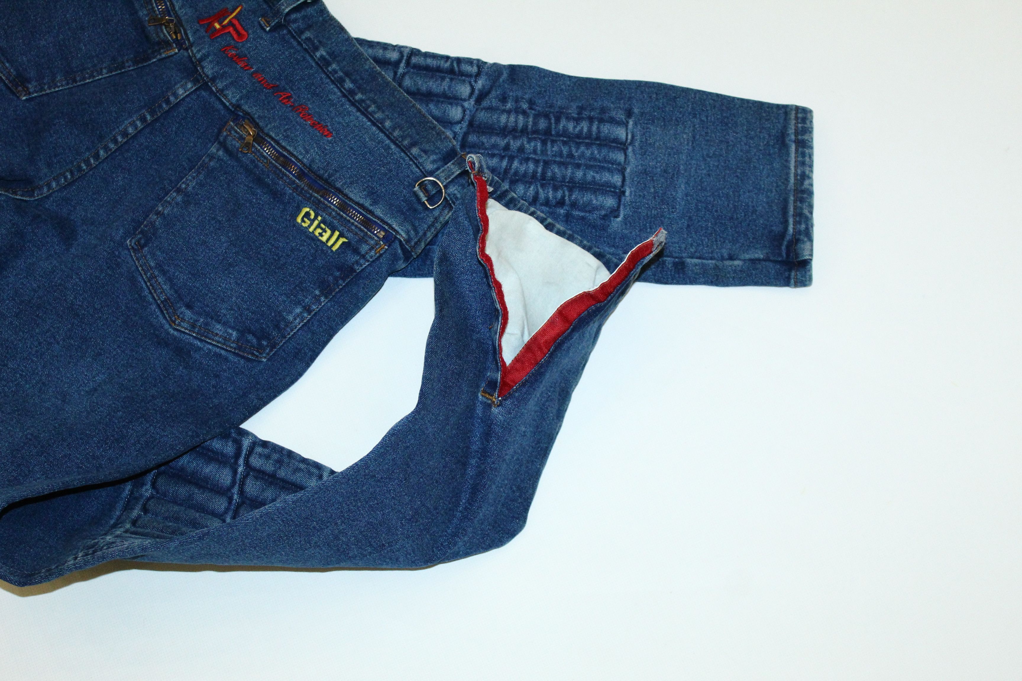 Japanese Brand Akira Giali Kevlar Padded MOTO Denim. Kanye West Style Size US 34 / EU 50 - 10 Thumbnail