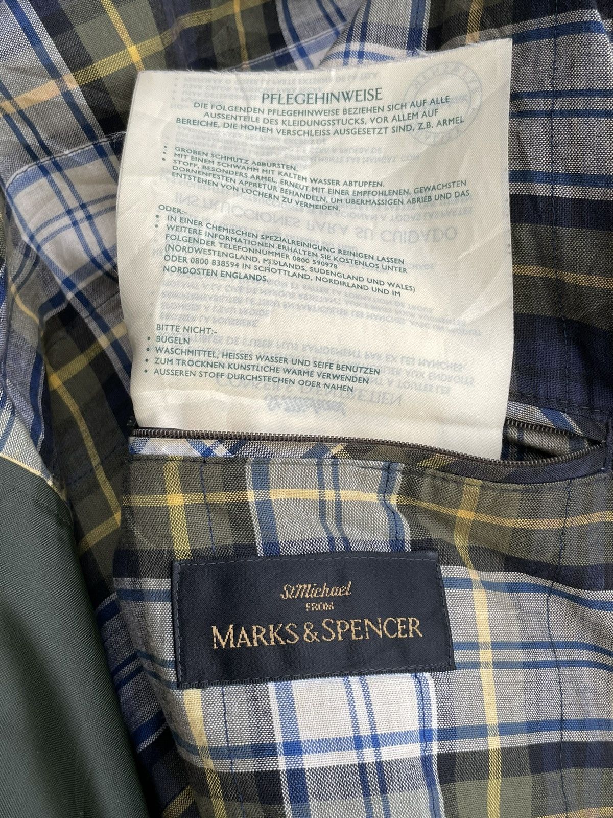 Marks & Spencer Vintage St Michael Marks & Spencer Waxed Jacket Size US XL / EU 56 / 4 - 15 Thumbnail