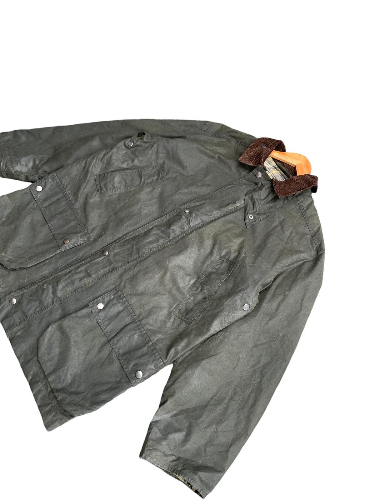 Marks & Spencer Vintage St Michael Marks & Spencer Waxed Jacket Size US XL / EU 56 / 4 - 4 Thumbnail
