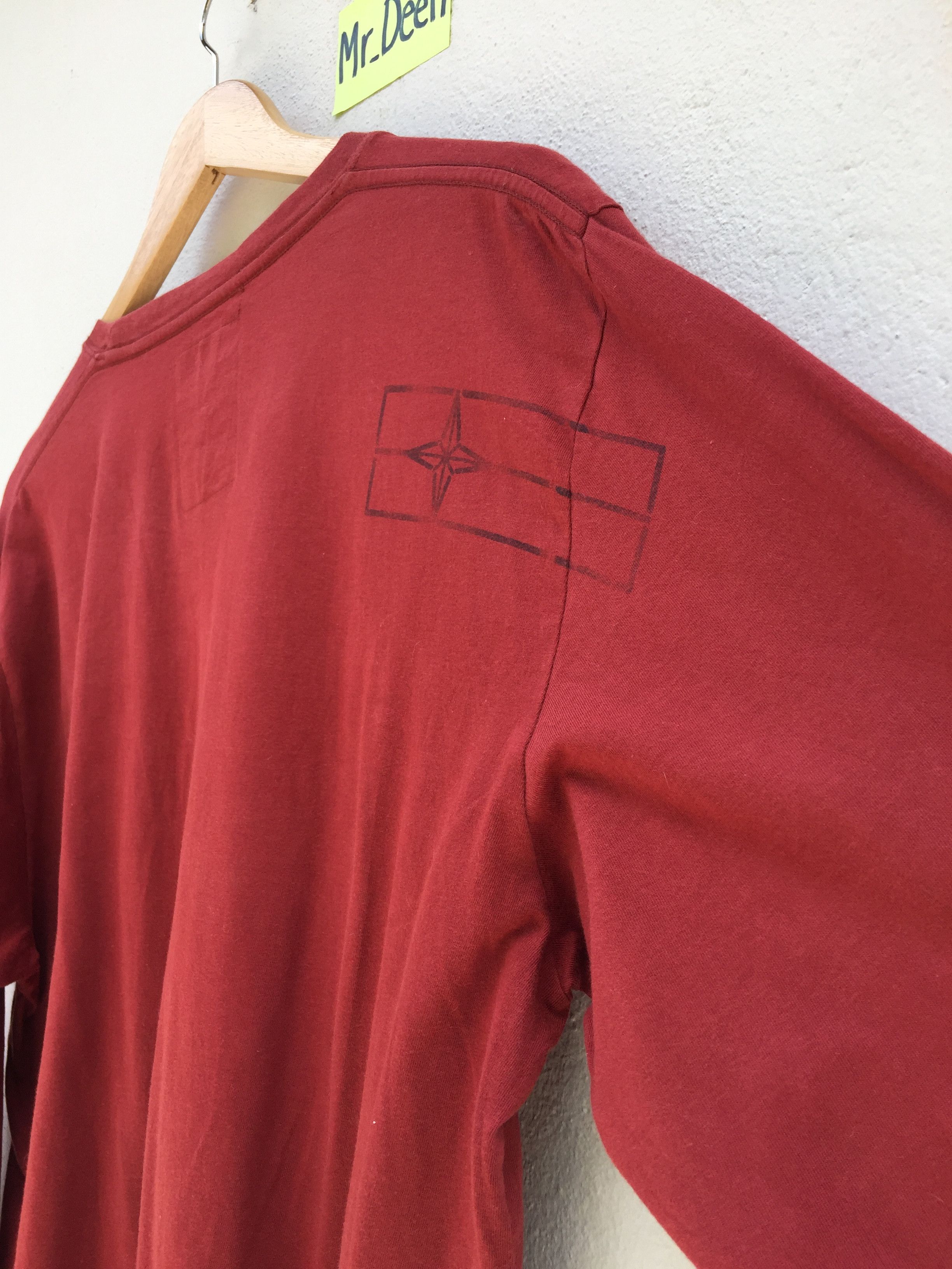 Stone Island Stone Island Denims Spellout Long Sleeve Size US XL / EU 56 / 4 - 16 Thumbnail