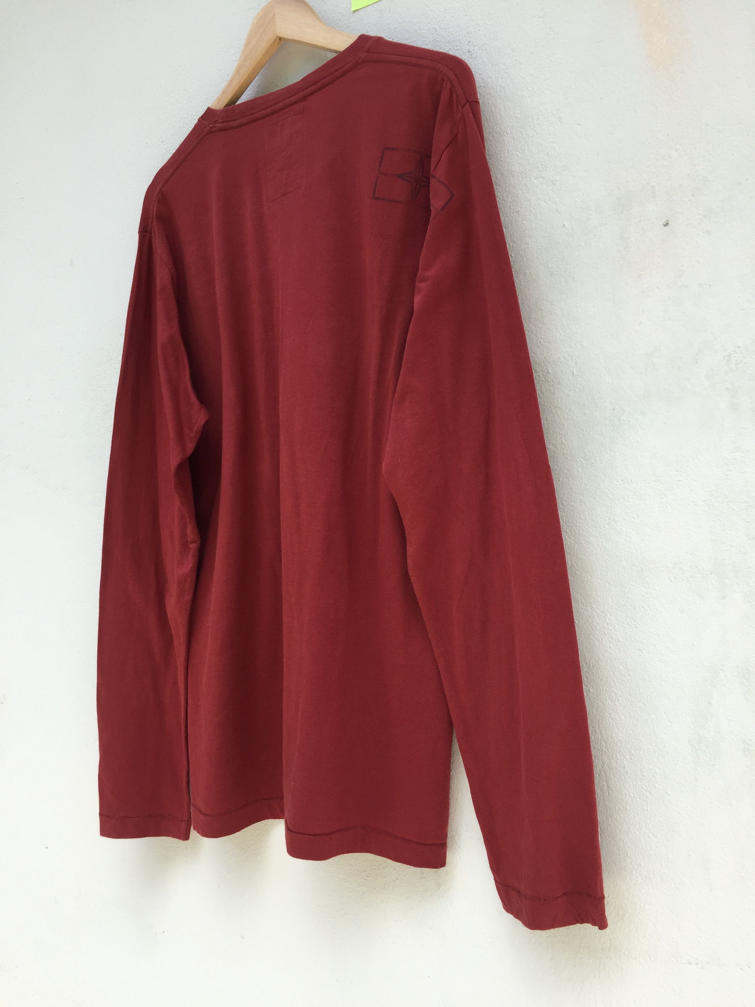 Stone Island Stone Island Denims Spellout Long Sleeve Size US XL / EU 56 / 4 - 14 Thumbnail