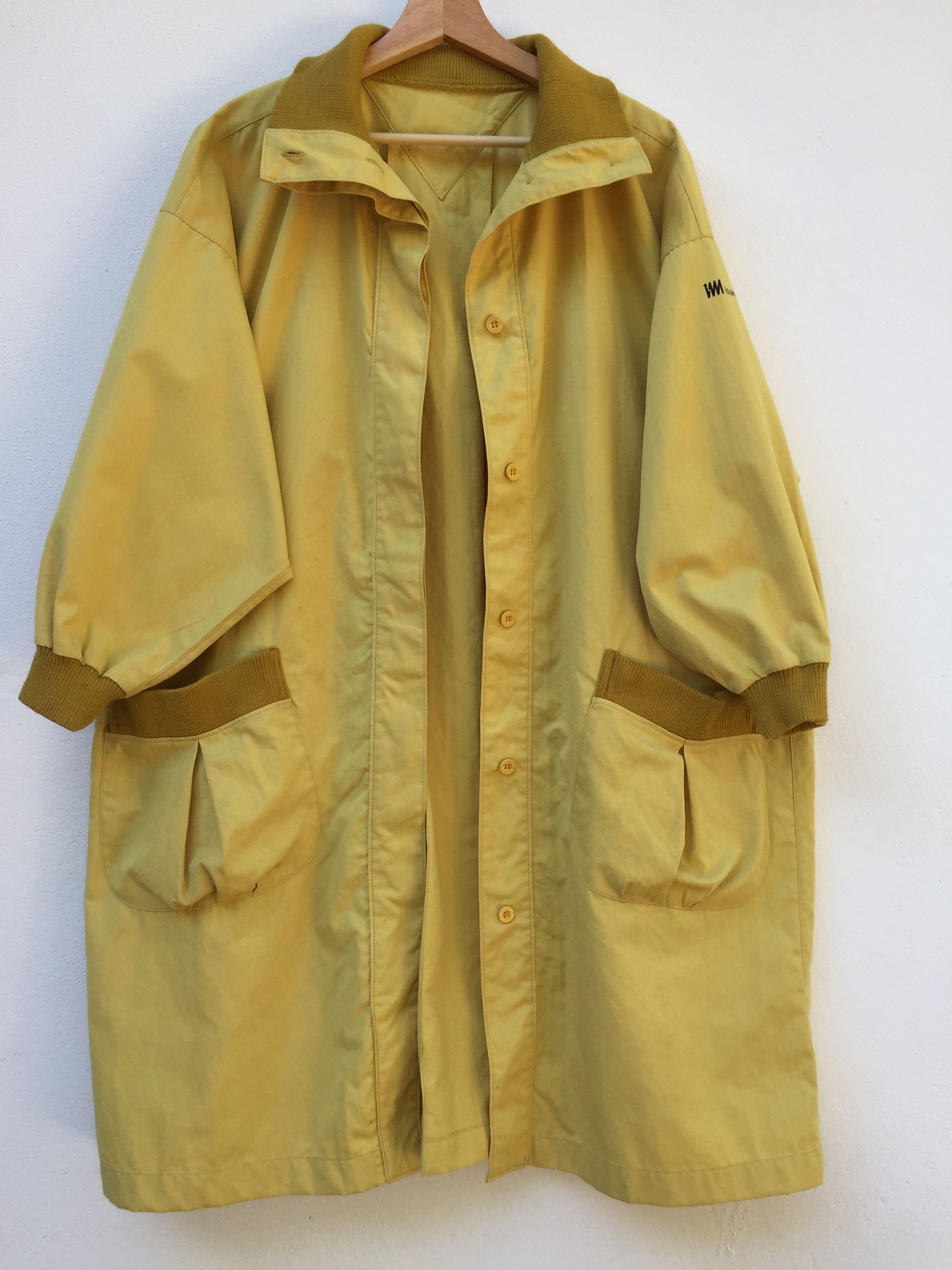Issey Miyake Issey Miyake Design Studio Rare Long Coat Squirrel Yellow Size US L / EU 52-54 / 3 - 10 Thumbnail