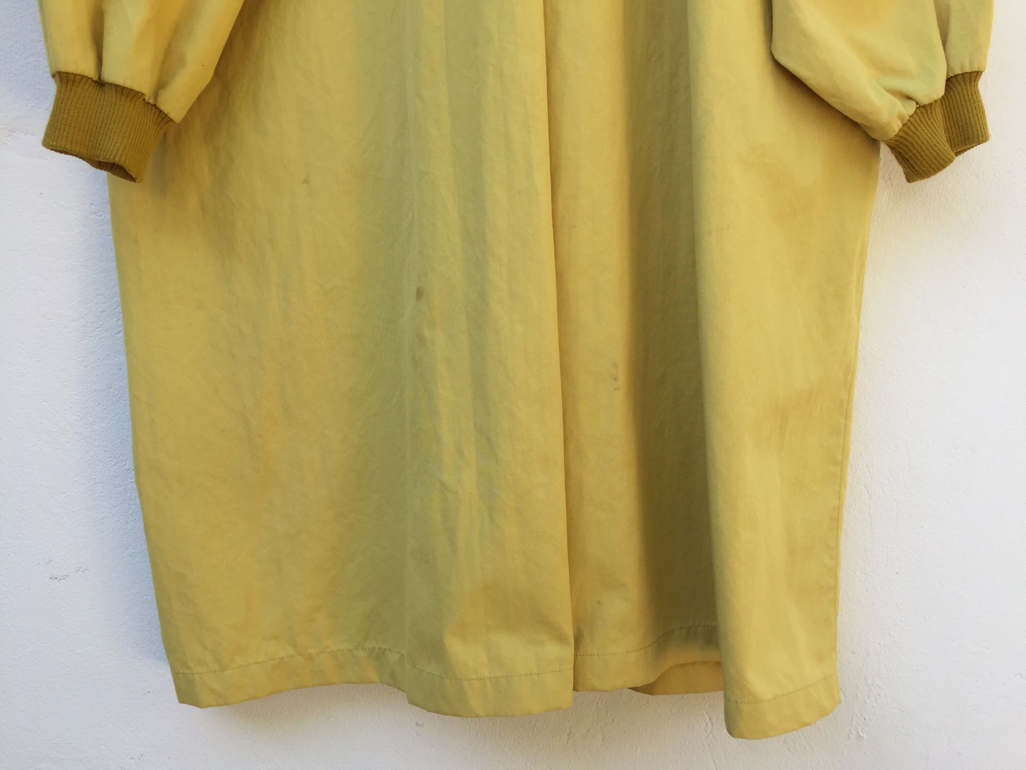 Issey Miyake Issey Miyake Design Studio Rare Long Coat Squirrel Yellow Size US L / EU 52-54 / 3 - 15 Thumbnail