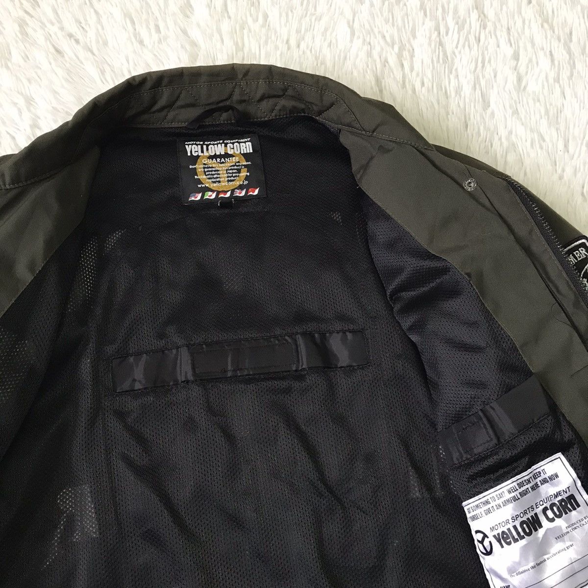Japanese Brand Yellow Corn Sledge Hammer Motor Sports Jacket Size US L / EU 52-54 / 3 - 16 Thumbnail