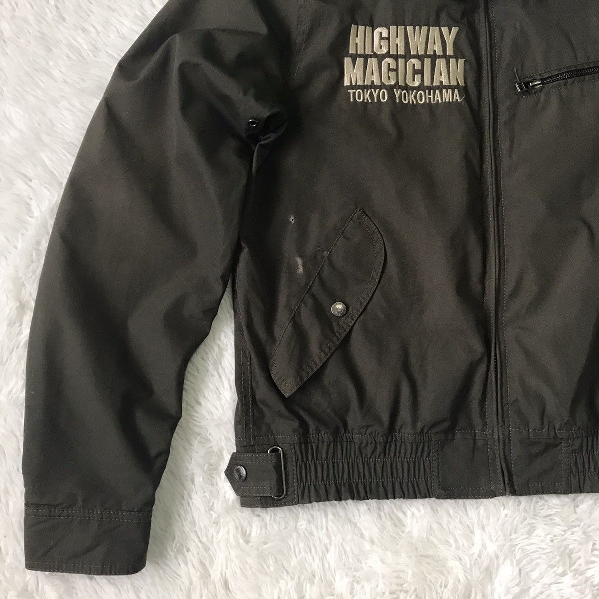 Japanese Brand Yellow Corn Sledge Hammer Motor Sports Jacket Size US L / EU 52-54 / 3 - 3 Thumbnail