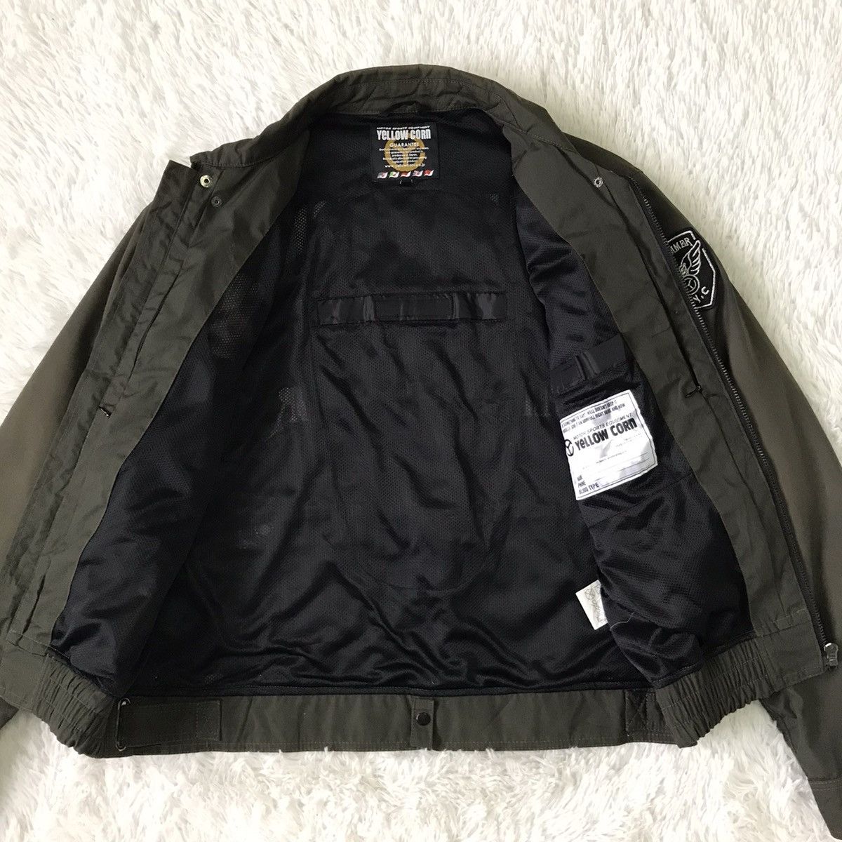 Japanese Brand Yellow Corn Sledge Hammer Motor Sports Jacket Size US L / EU 52-54 / 3 - 15 Thumbnail