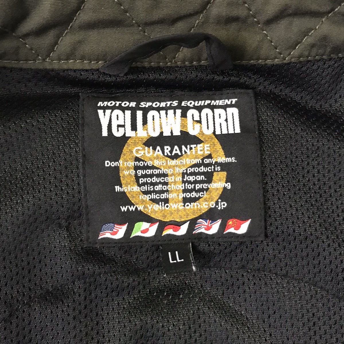 Japanese Brand Yellow Corn Sledge Hammer Motor Sports Jacket Size US L / EU 52-54 / 3 - 18 Thumbnail