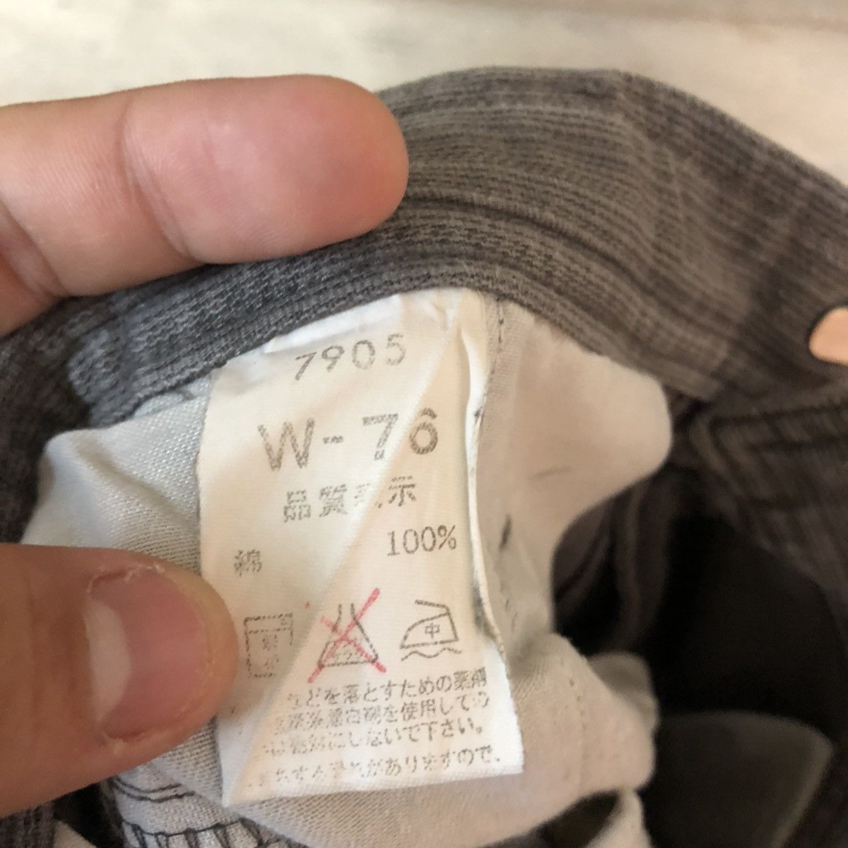 Japanese Brand Hop-Scot faded Grey Multipocket Tactical Cargo Pants #3774 Size US 29 - 15 Thumbnail