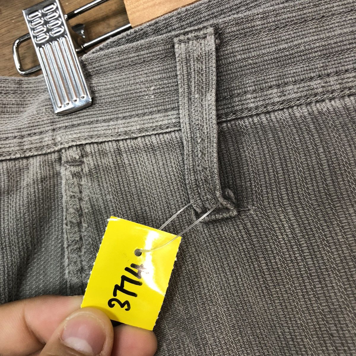 Japanese Brand Hop-Scot faded Grey Multipocket Tactical Cargo Pants #3774 Size US 29 - 7 Thumbnail