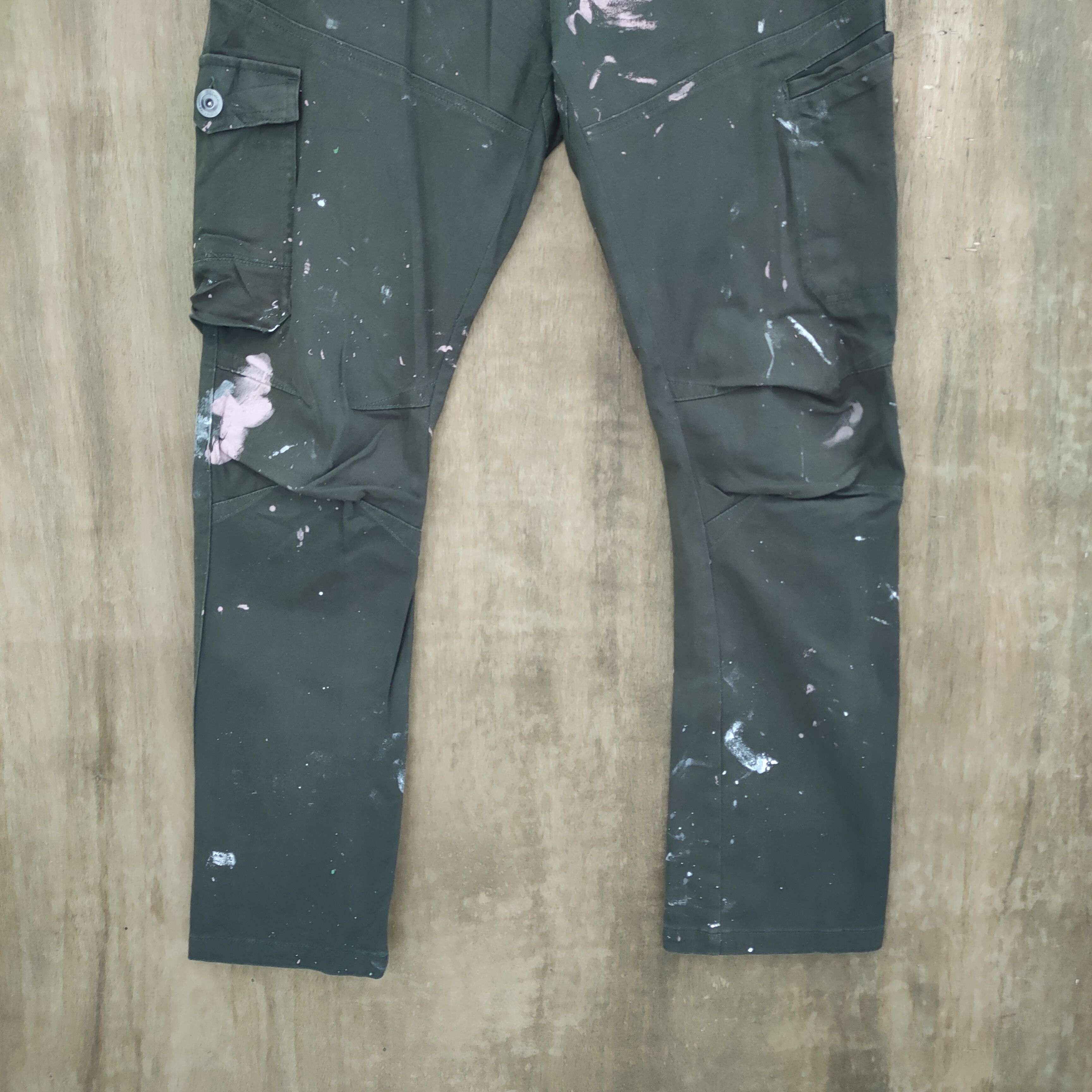 Japanese Brand JAPANESE BRAND PAINT WORK WEAR CARGO PANTS Size US 34 / EU 50 - 3 Thumbnail