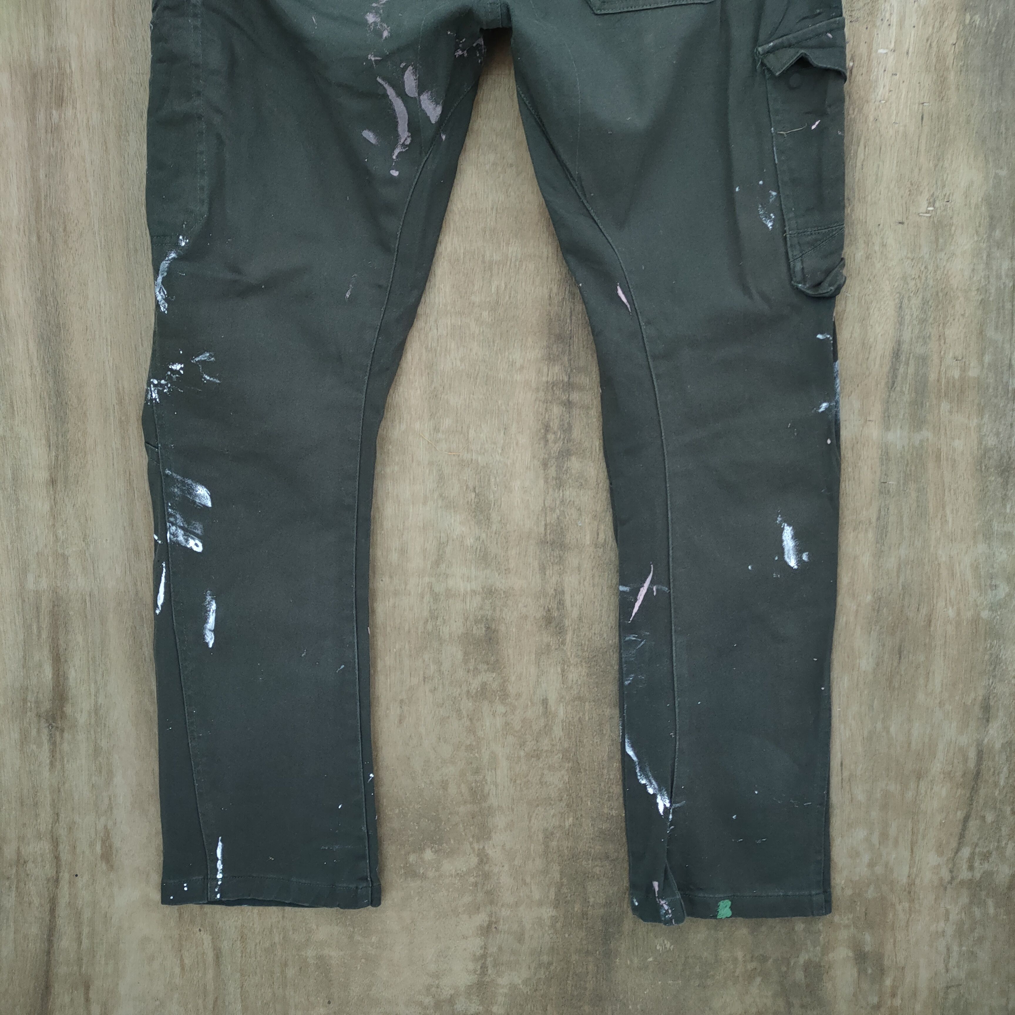 Japanese Brand JAPANESE BRAND PAINT WORK WEAR CARGO PANTS Size US 34 / EU 50 - 6 Thumbnail