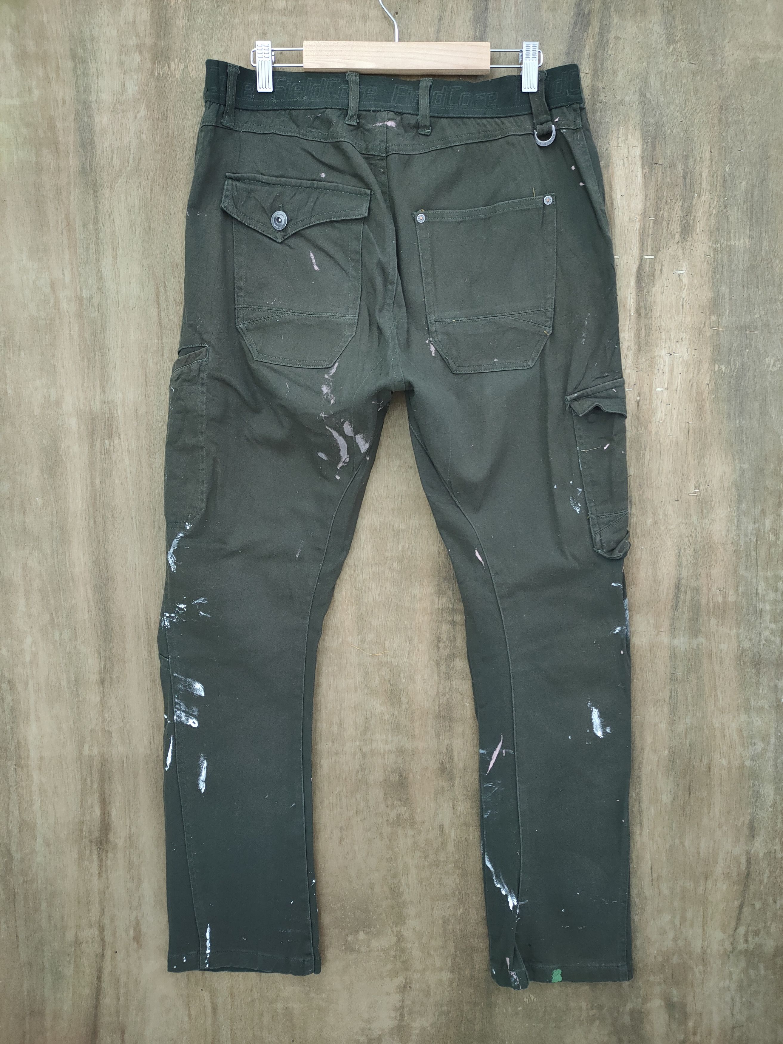Japanese Brand JAPANESE BRAND PAINT WORK WEAR CARGO PANTS Size US 34 / EU 50 - 4 Thumbnail