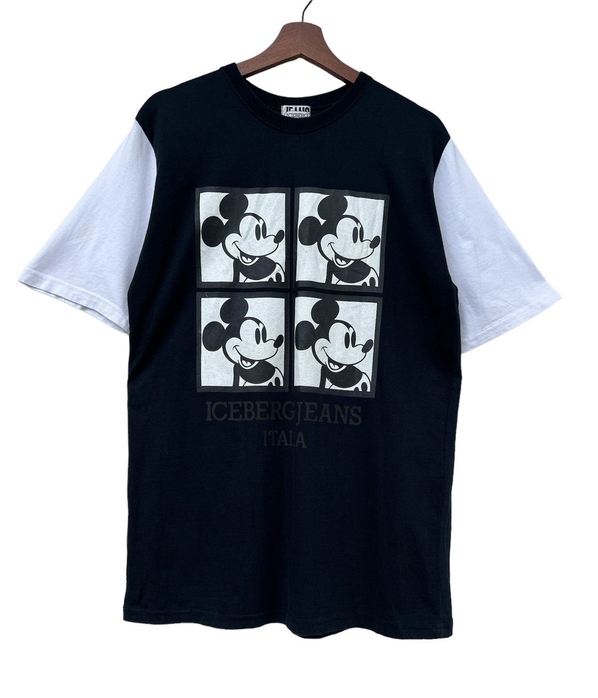 Mickey Mouse Iceberg Jeans x Mickey Mouse T Shirt Grailed