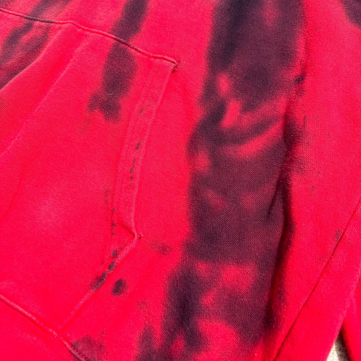 Champion Vintage Champion Red/Black Tie Dye Hoodie Size US L / EU 52-54 / 3 - 4 Thumbnail