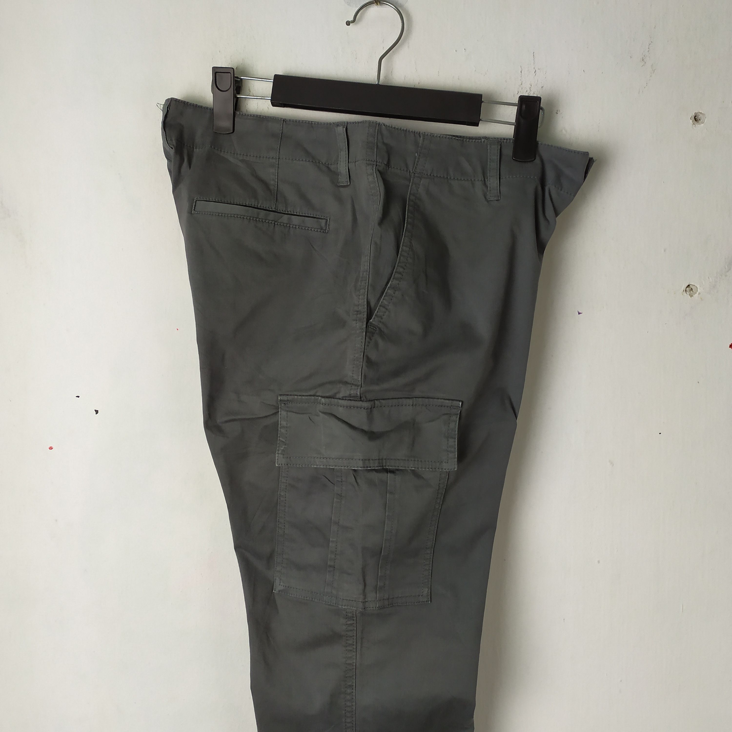 Japanese Brand × Vintage JAPANESE BRAND GREY CARGO PANTS/TACTICAL PANTS Size US 28 / EU 44 - 6 Thumbnail