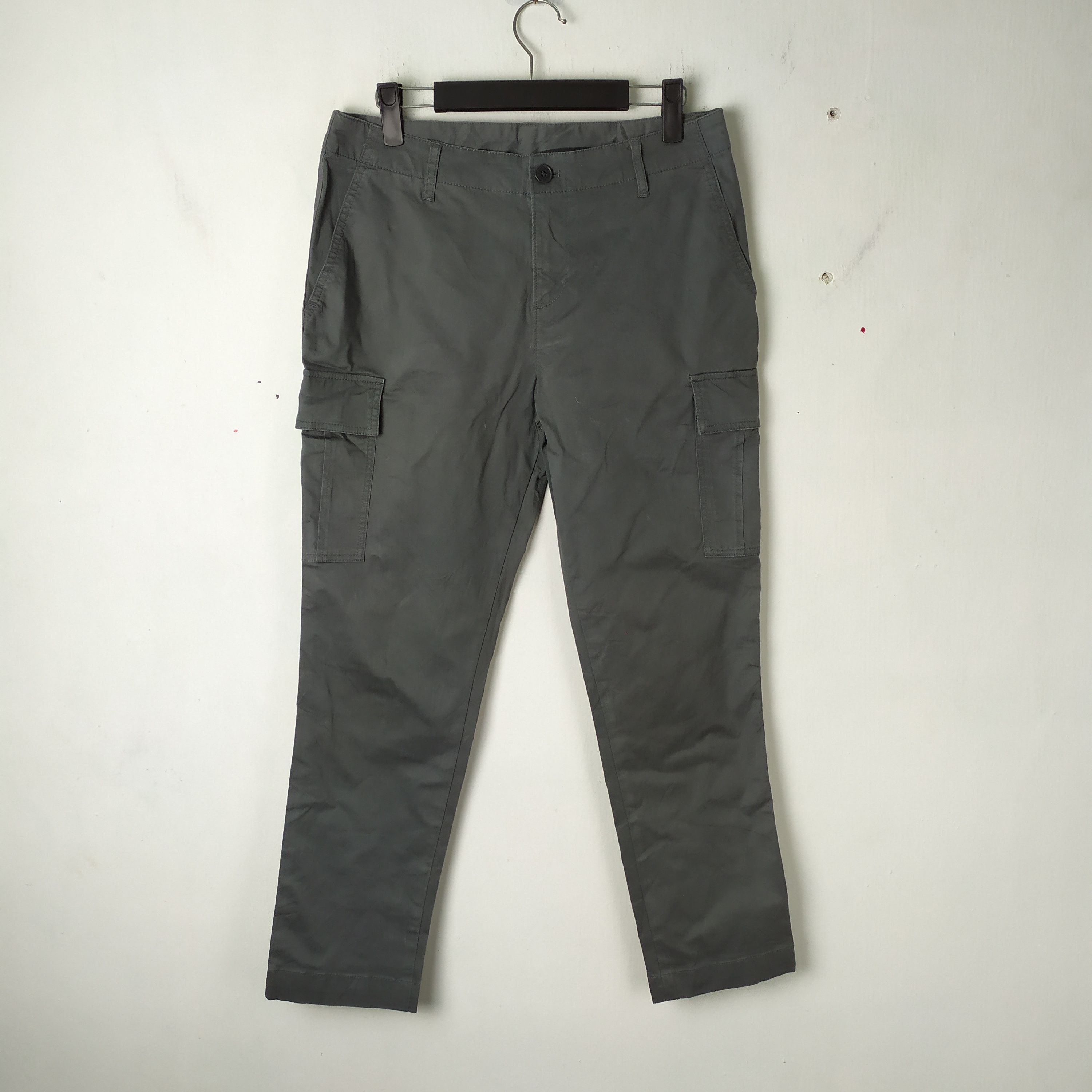 Japanese Brand × Vintage JAPANESE BRAND GREY CARGO PANTS/TACTICAL PANTS Size US 28 / EU 44 - 1 Thumbnail