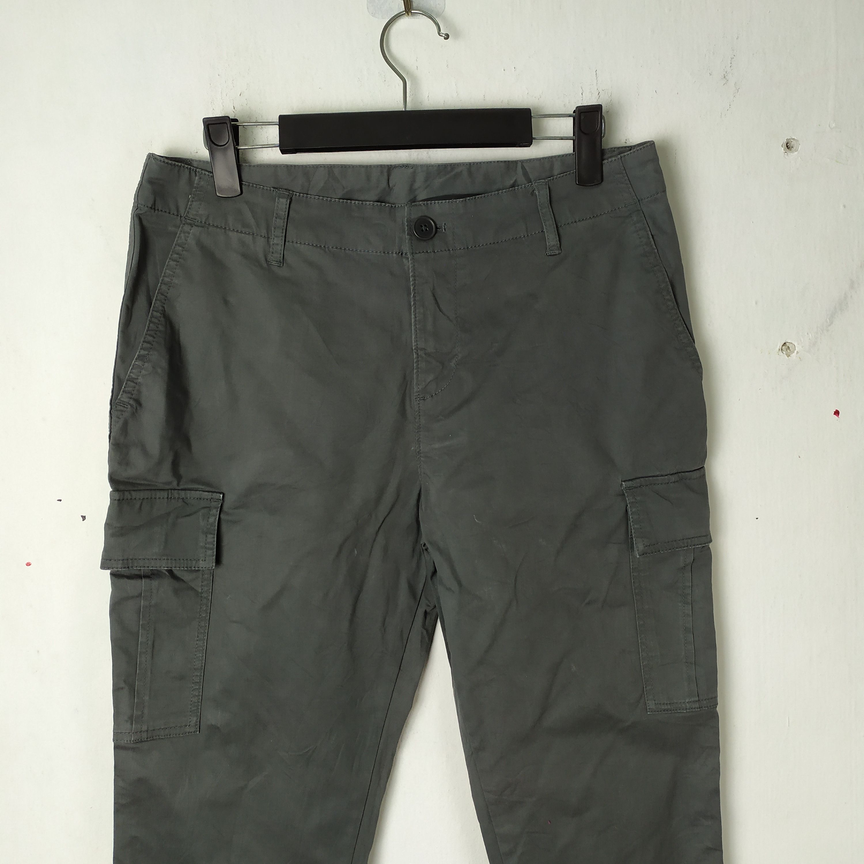 Japanese Brand × Vintage JAPANESE BRAND GREY CARGO PANTS/TACTICAL PANTS Size US 28 / EU 44 - 2 Thumbnail