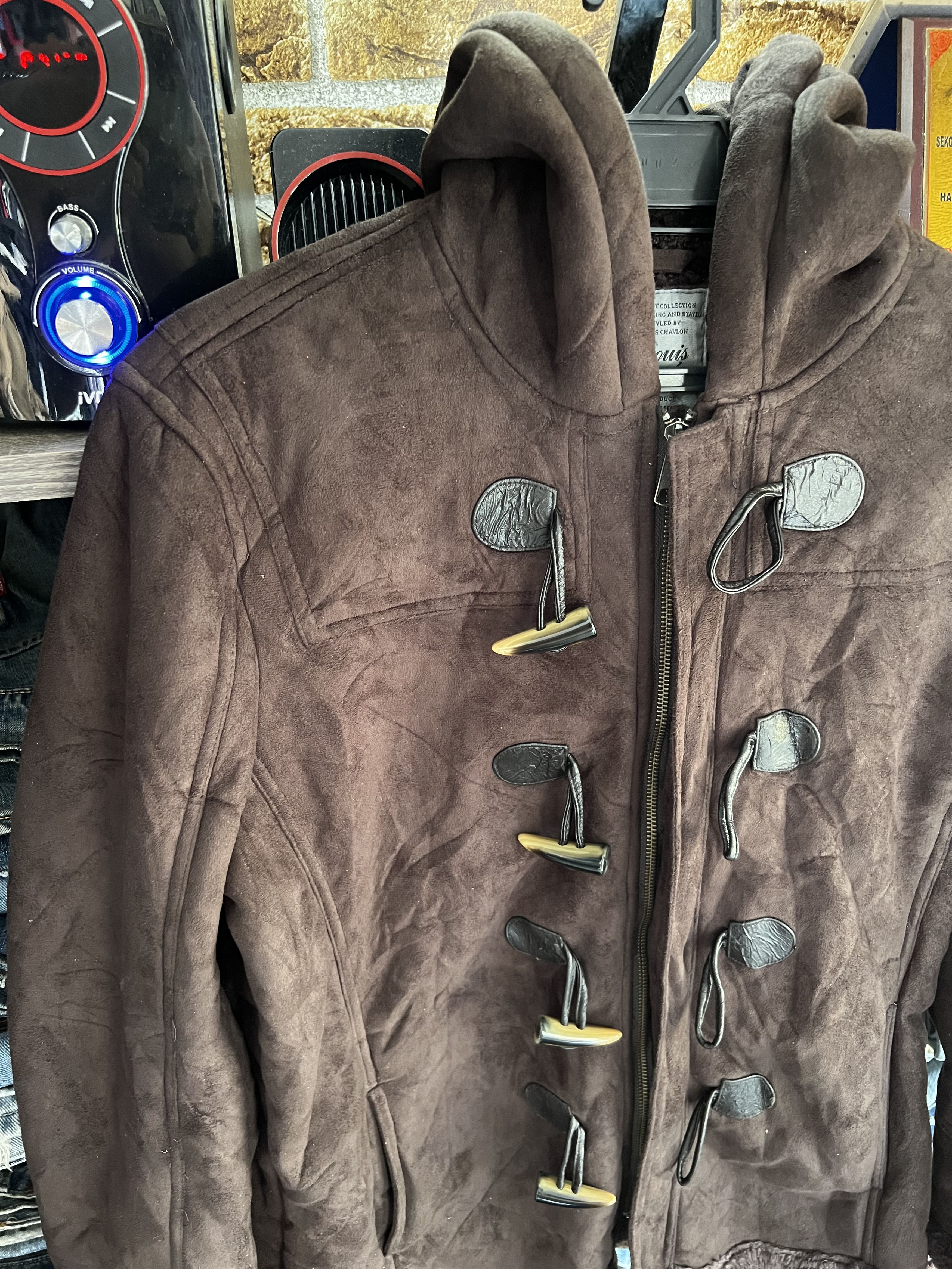 Other 🔥Louis Chavlon Shearling Leather Suede Duffle Jackets Size US S / EU 44-46 / 1 - 5 Thumbnail