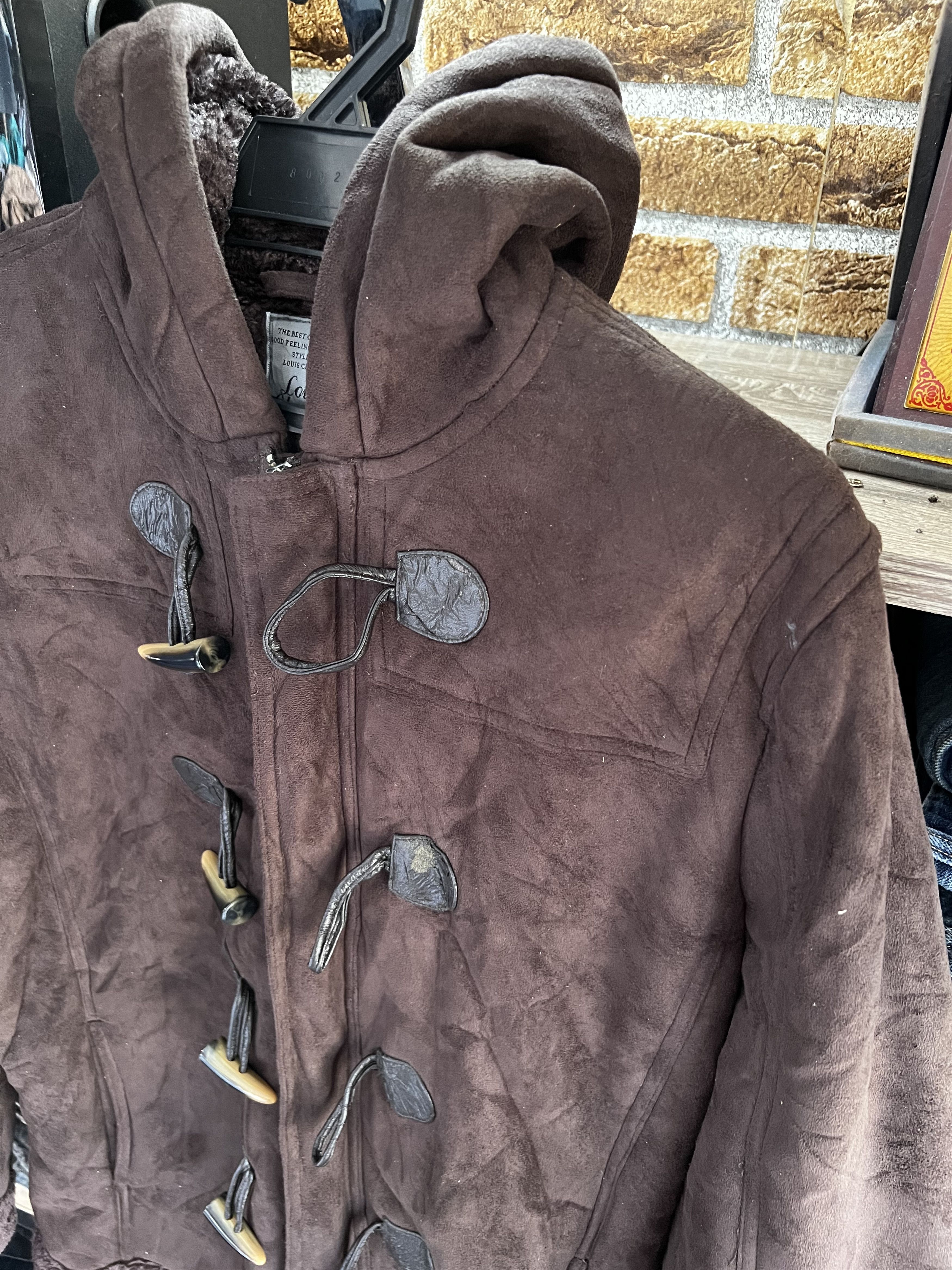 Other 🔥Louis Chavlon Shearling Leather Suede Duffle Jackets Size US S / EU 44-46 / 1 - 6 Thumbnail