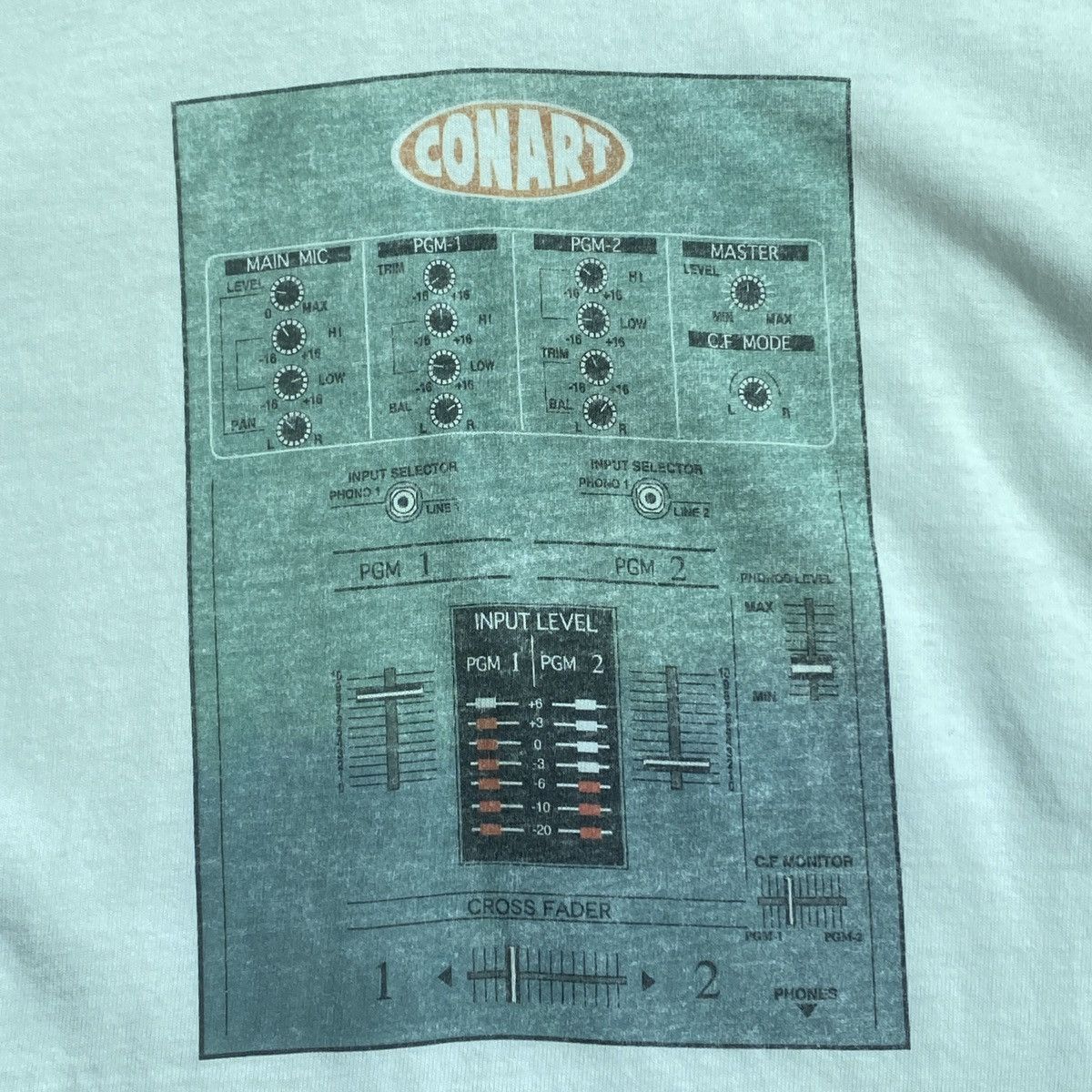 Vintage Vintage 90s Conart Dj Mixer Tee Size US L / EU 52-54 / 3 - 6 Thumbnail