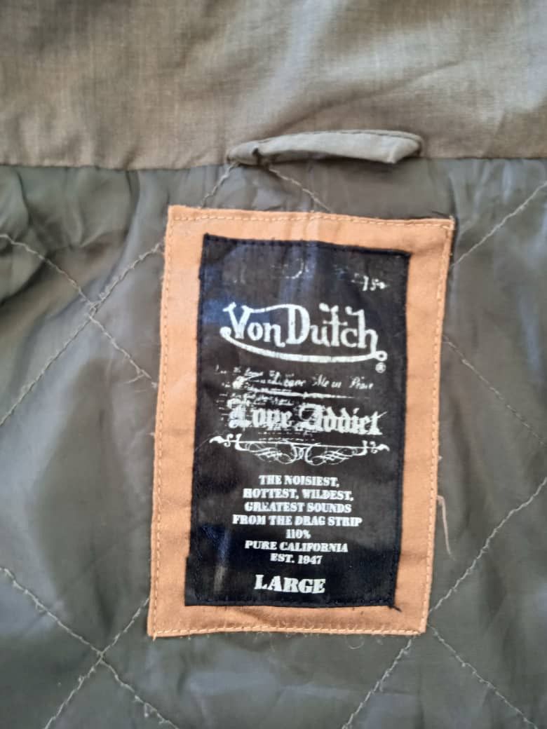 Von Dutch Vintage Von Dutch Parachute Flight Jacket Size S / US 4 / IT 40 - 14 Thumbnail