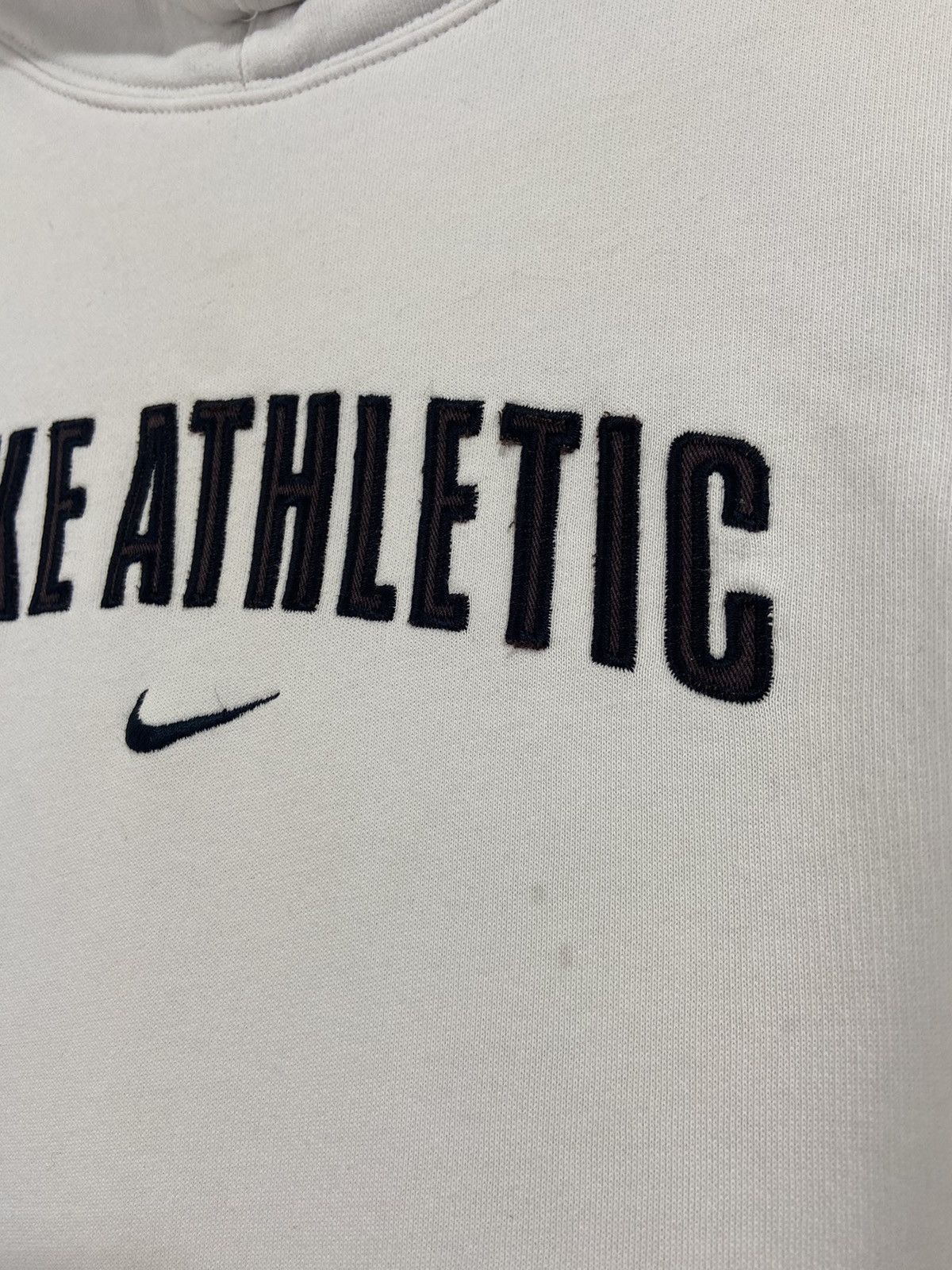 Vintage Nike Athletic vintage hoodie 90’s logo Size US S / EU 44-46 / 1 - 10 Thumbnail