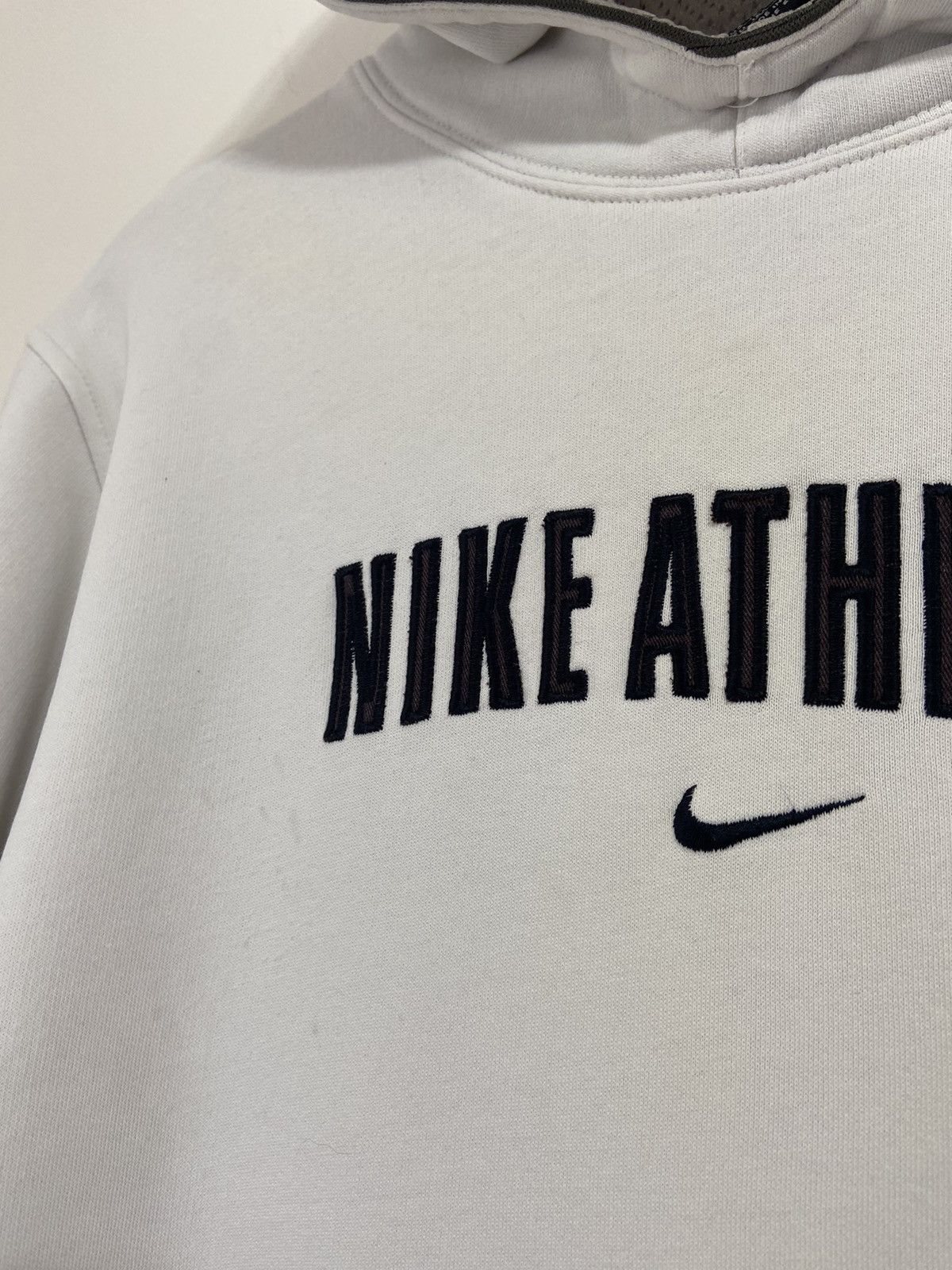 Vintage Nike Athletic vintage hoodie 90’s logo Size US S / EU 44-46 / 1 - 11 Thumbnail