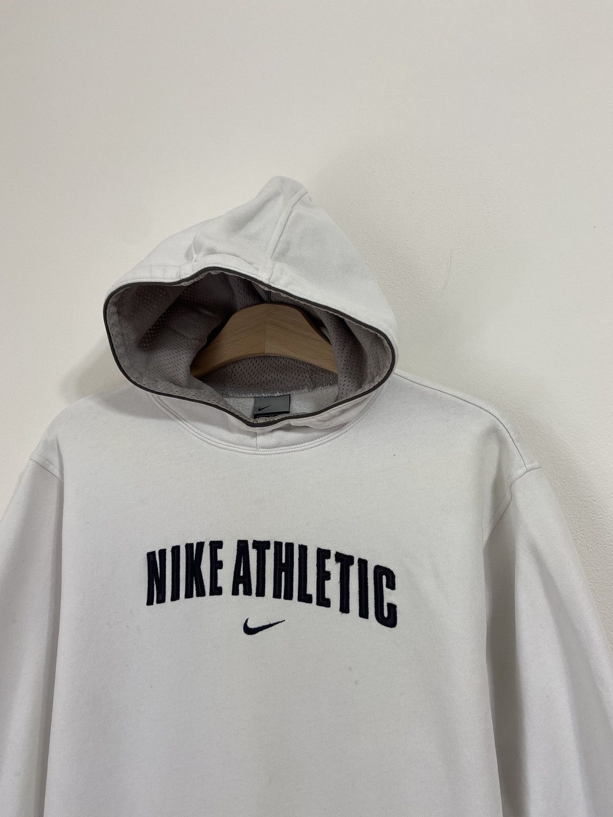 Vintage Nike Athletic vintage hoodie 90’s logo Size US S / EU 44-46 / 1 - 2 Thumbnail