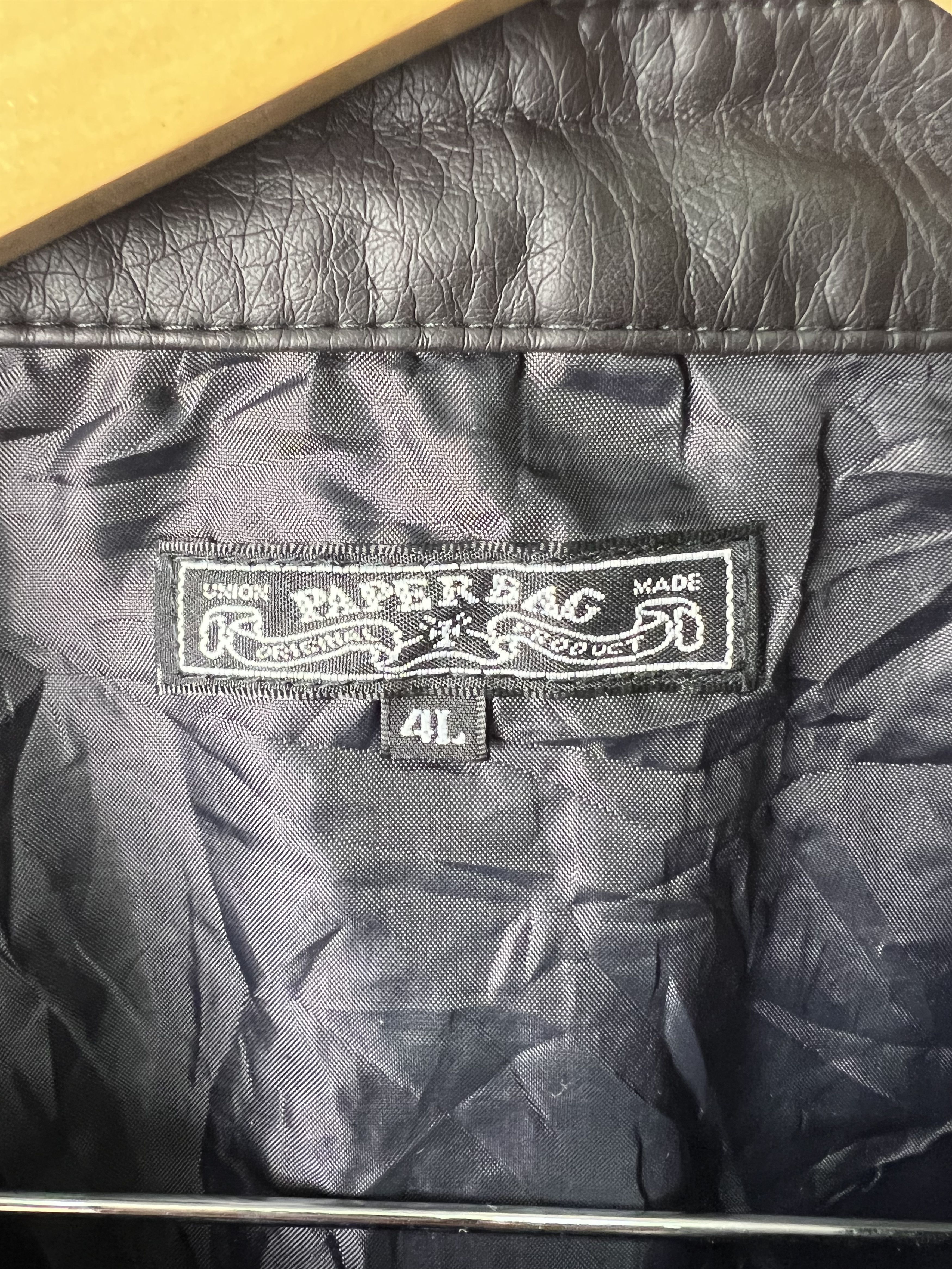 Other 🔥Paper Bag Union Made Leather Jackets Size US M / EU 48-50 / 2 - 14 Thumbnail