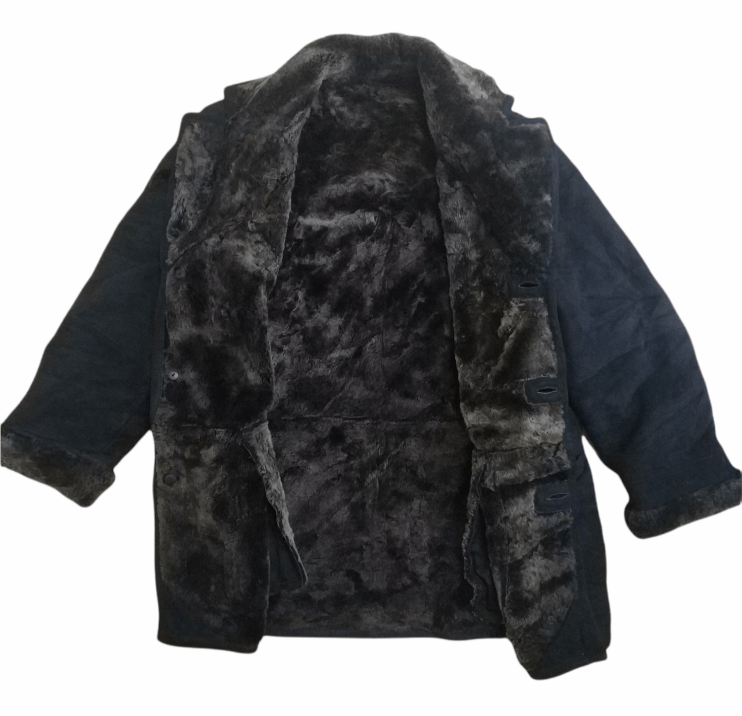 Other 🔥Black Cambridge Green Faux Fur Jacket Size US M / EU 48-50 / 2 - 2 Thumbnail