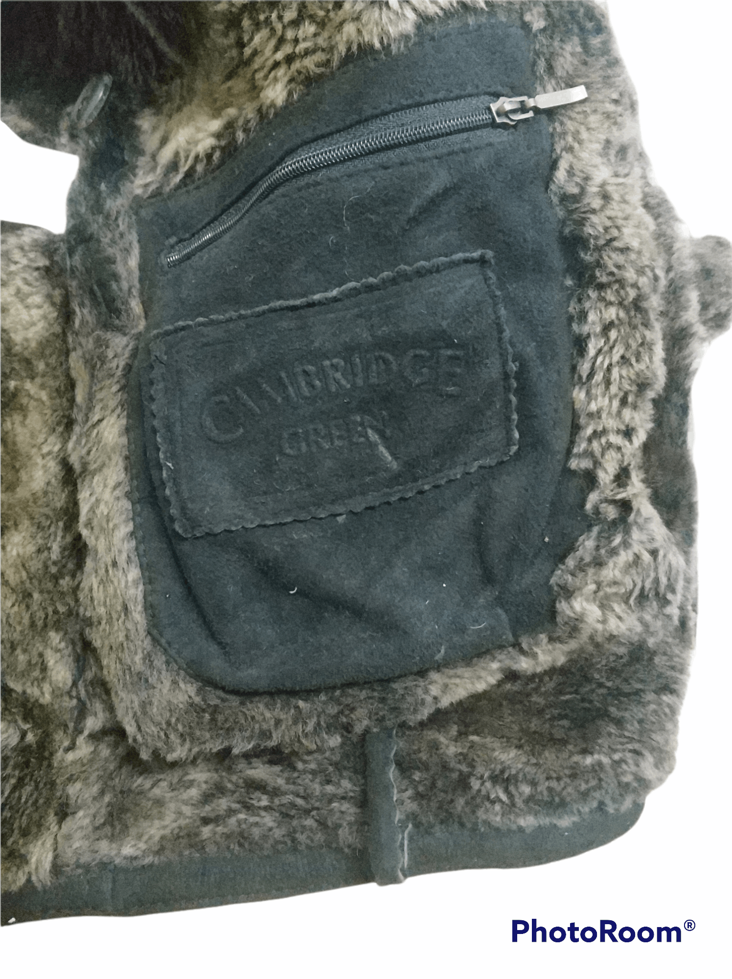 Other 🔥Black Cambridge Green Faux Fur Jacket Size US M / EU 48-50 / 2 - 5 Thumbnail