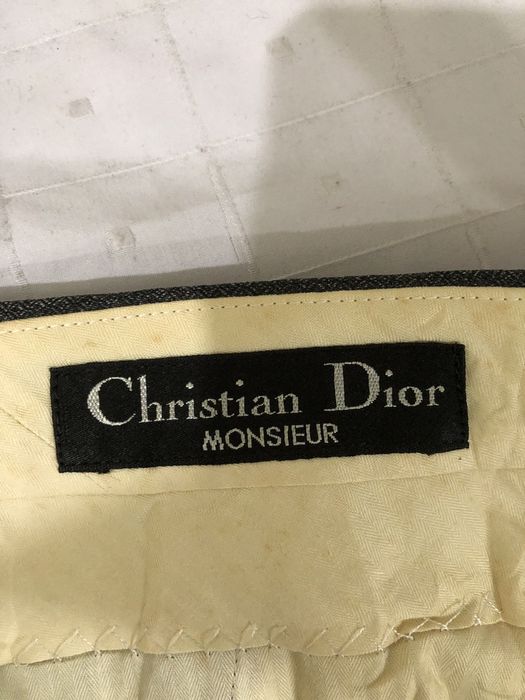 Christian Dior Monsieur Christian Dior Wool Baggy Pant | Grailed