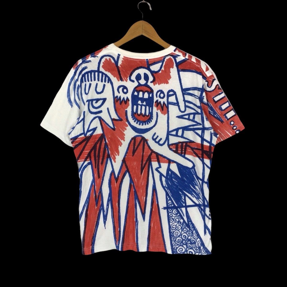 All Over Print Art Uniqlo Tshirt