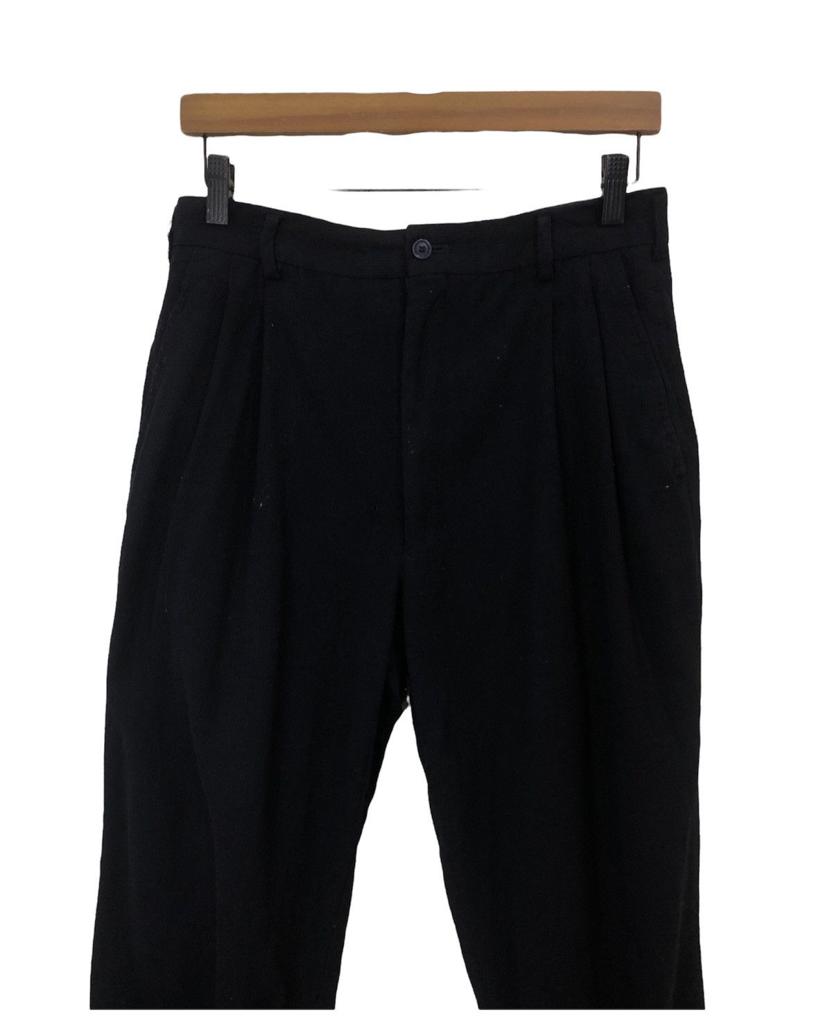 COMME des GARCONS HOMME PLUS Tulle-paneled pullover Parker tops PO-T030 black M