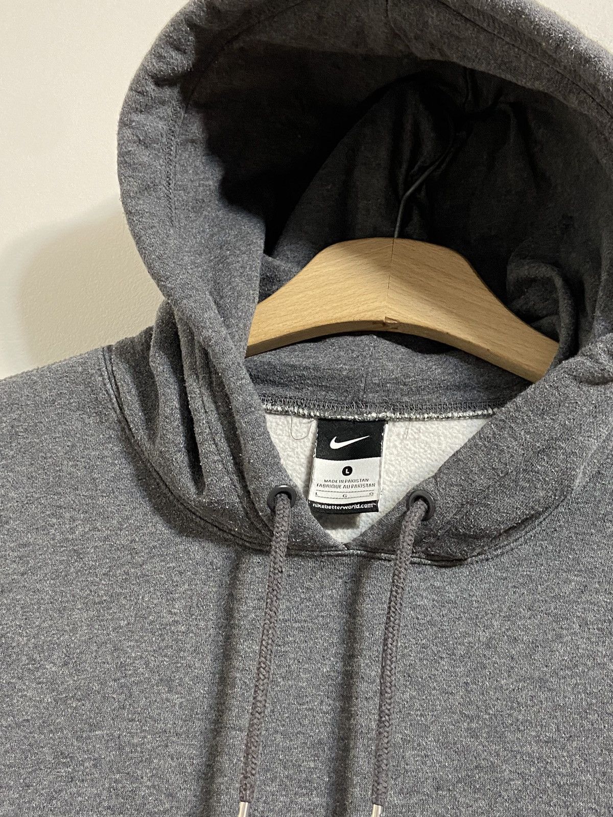 Vintage Nike Vintage Hoodie Swoosh Logo Size US L / EU 52-54 / 3 - 6 Thumbnail