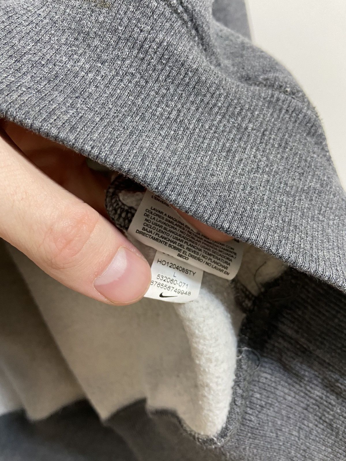 Vintage Nike Vintage Hoodie Swoosh Logo Size US L / EU 52-54 / 3 - 16 Thumbnail