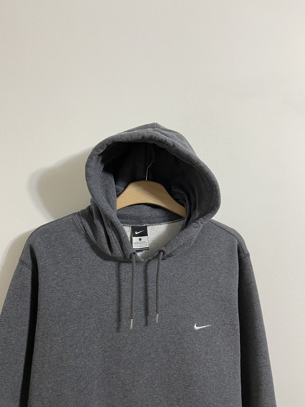 Vintage Nike Vintage Hoodie Swoosh Logo Size US L / EU 52-54 / 3 - 2 Thumbnail