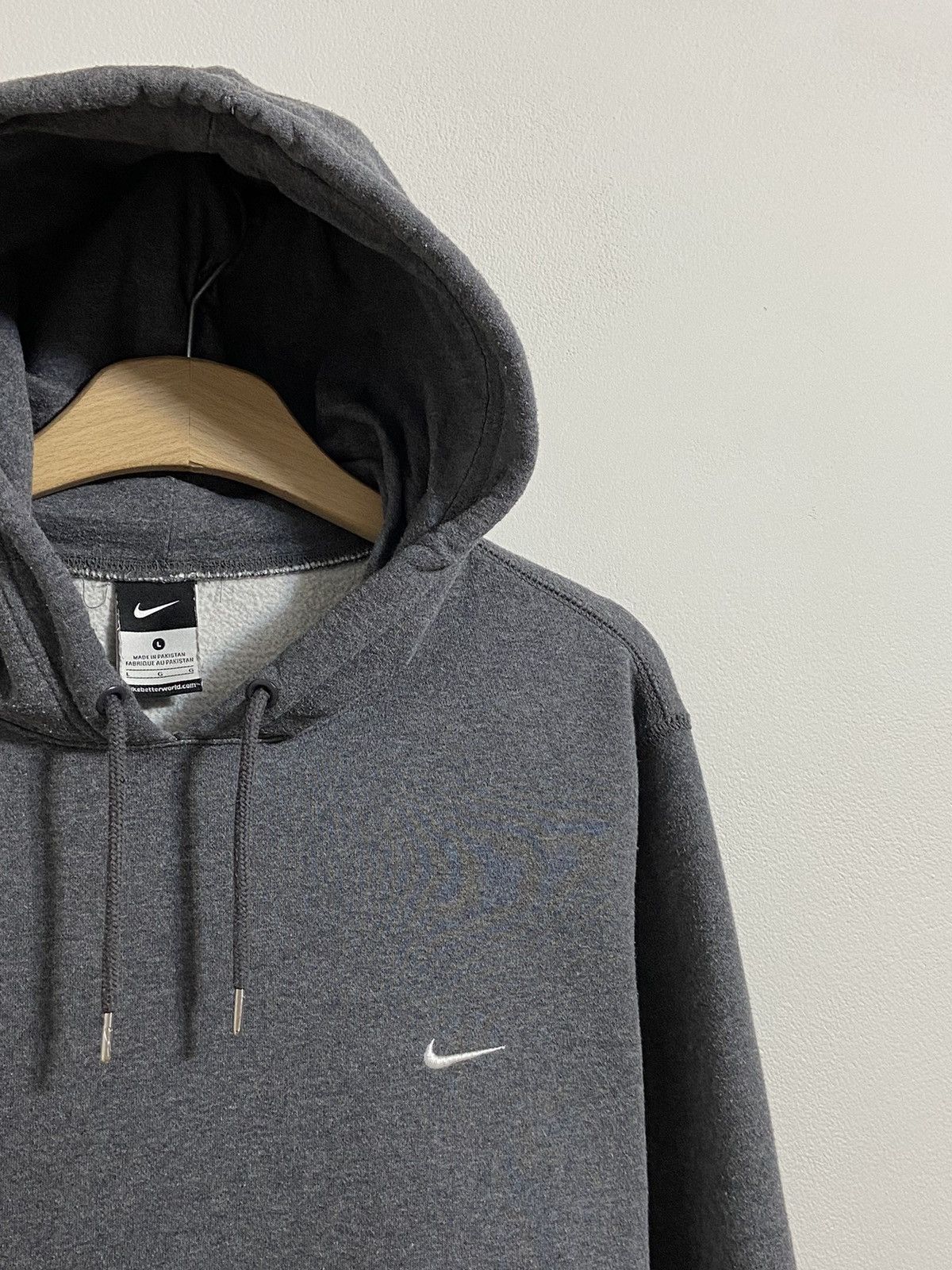 Vintage Nike Vintage Hoodie Swoosh Logo Size US L / EU 52-54 / 3 - 4 Thumbnail