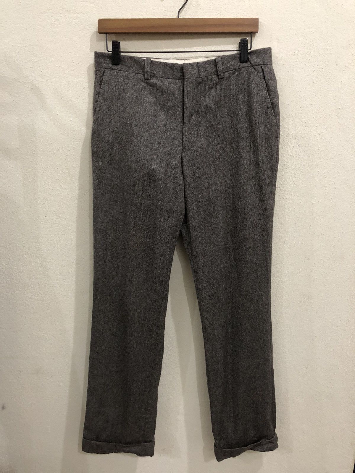 Lanvin Vintage Lanvin Wool Casual Pant Size US 32 / EU 48 - 2 Thumbnail
