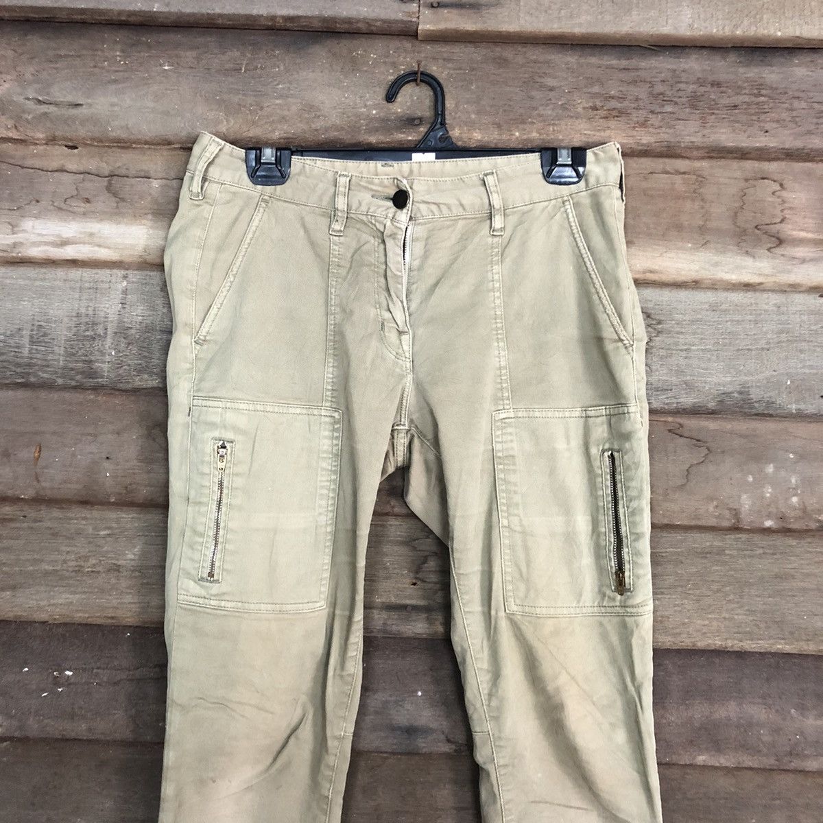 Japanese Brand 20020801 Japan Brown Multipocket Tactical Cargo Pants #c984 Size 28" / US 6 / IT 42 - 2 Thumbnail