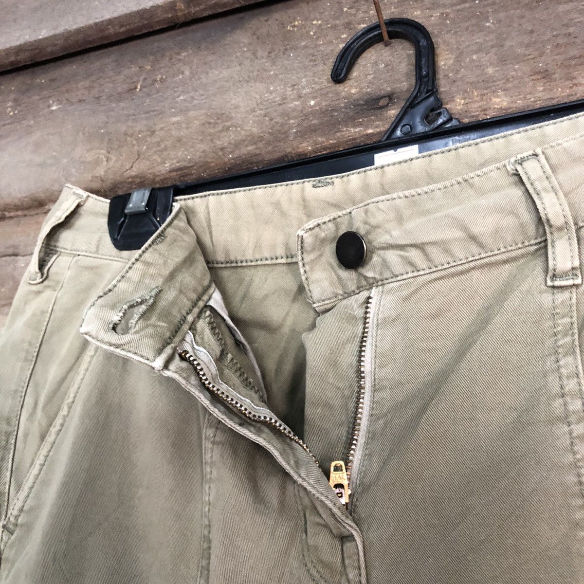 Japanese Brand 20020801 Japan Brown Multipocket Tactical Cargo Pants #c984 Size 28" / US 6 / IT 42 - 7 Thumbnail