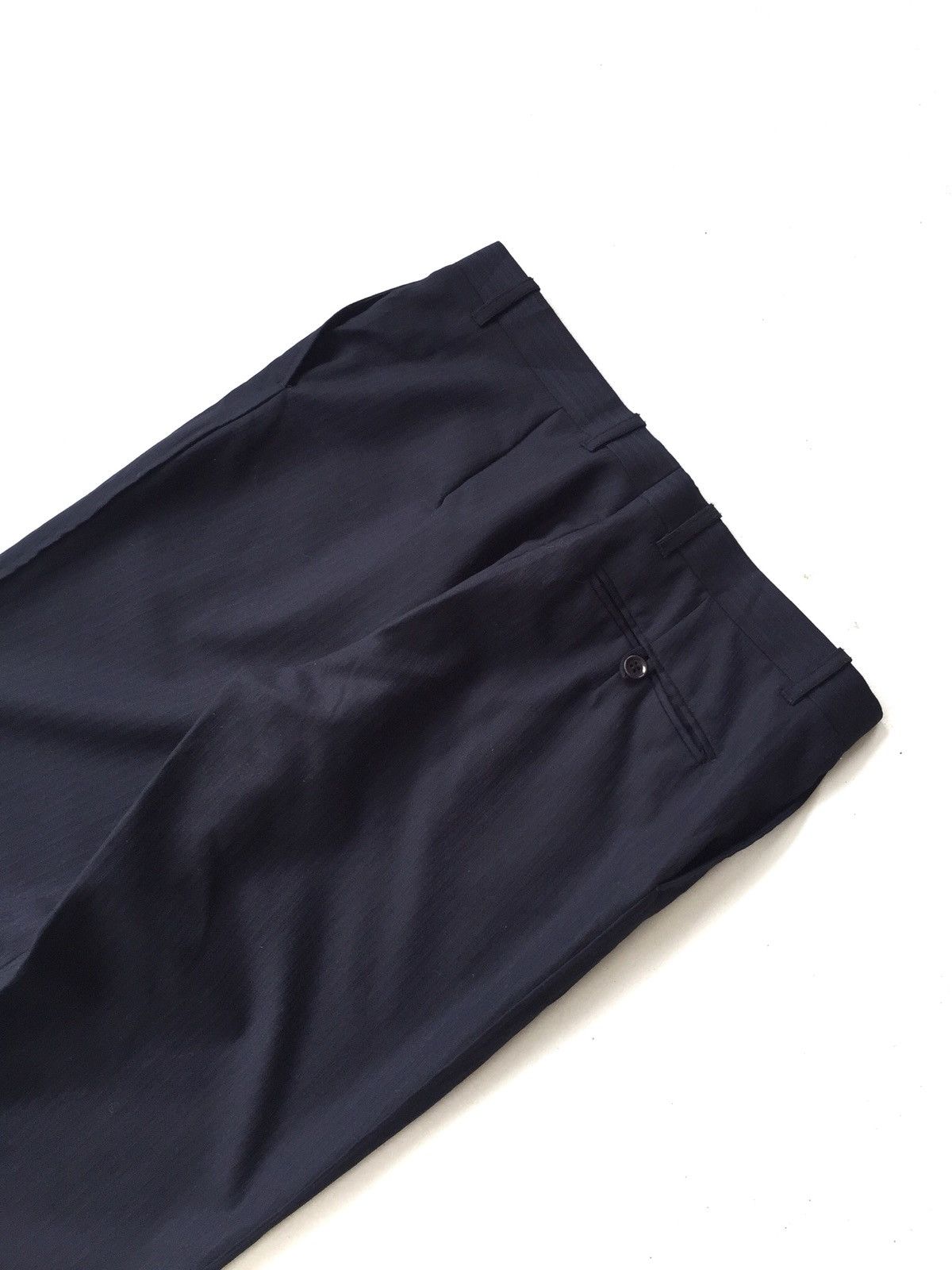 Christophe Lemaire × Lemaire RARE‼️Christophe Lemaire 🇫🇷 Made Stripe Wool Pants Size US 32 / EU 48 - 7 Thumbnail